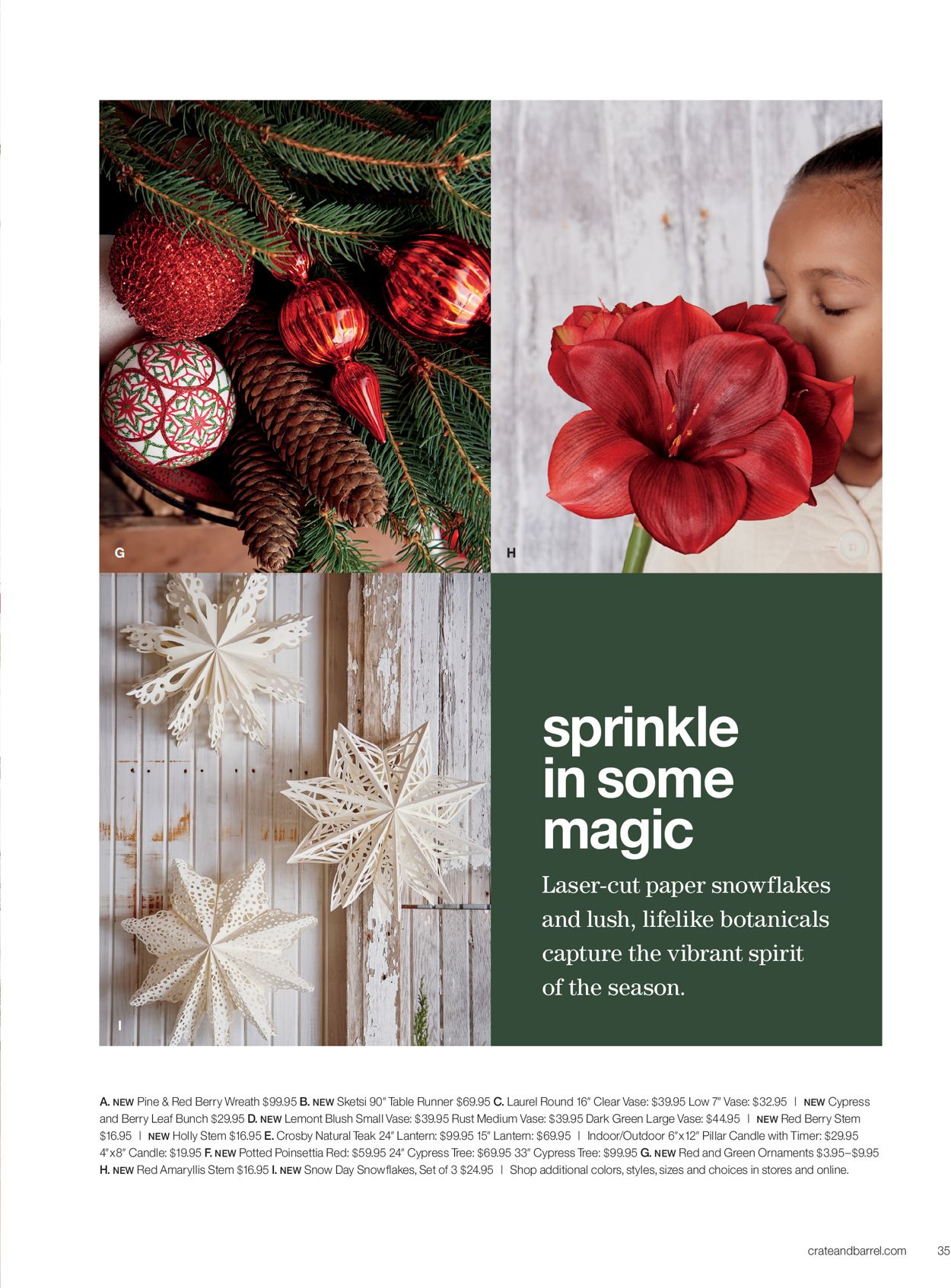 Catalogue Crate & Barrel Holiday2020 from 11/01/2020