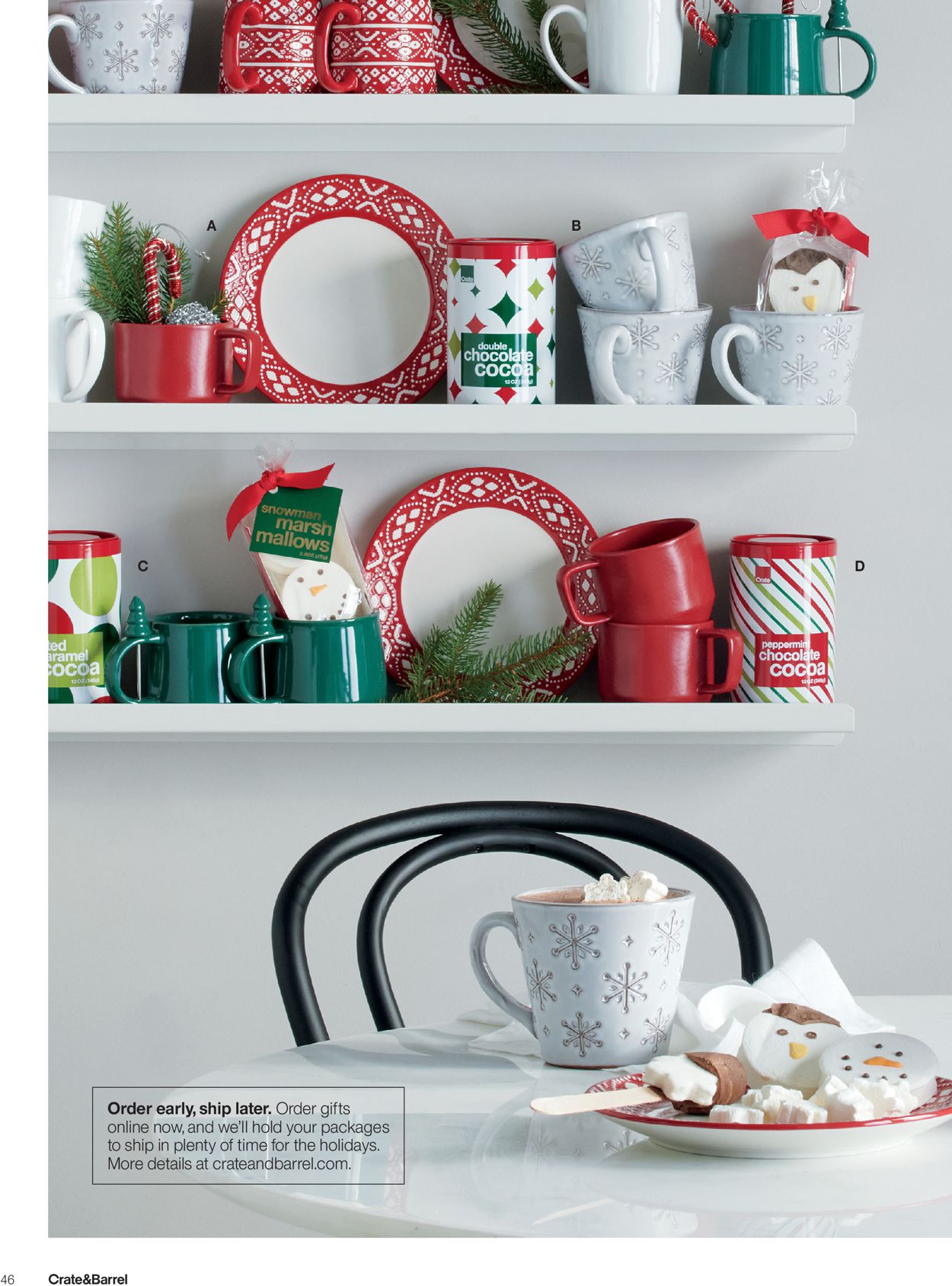 Catalogue Crate & Barrel Holiday2020 from 11/01/2020