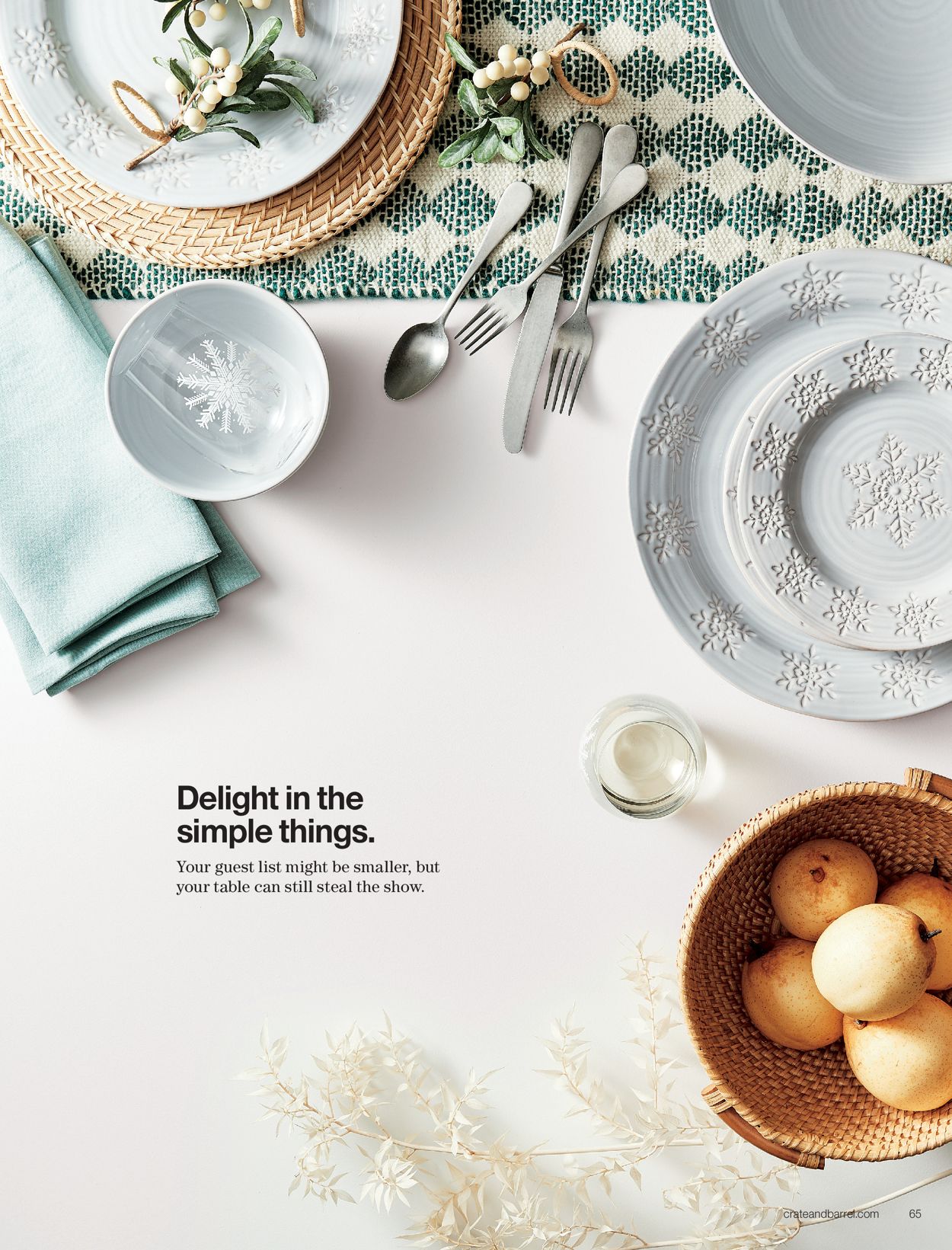 Catalogue Crate & Barrel Holiday2020 from 11/01/2020