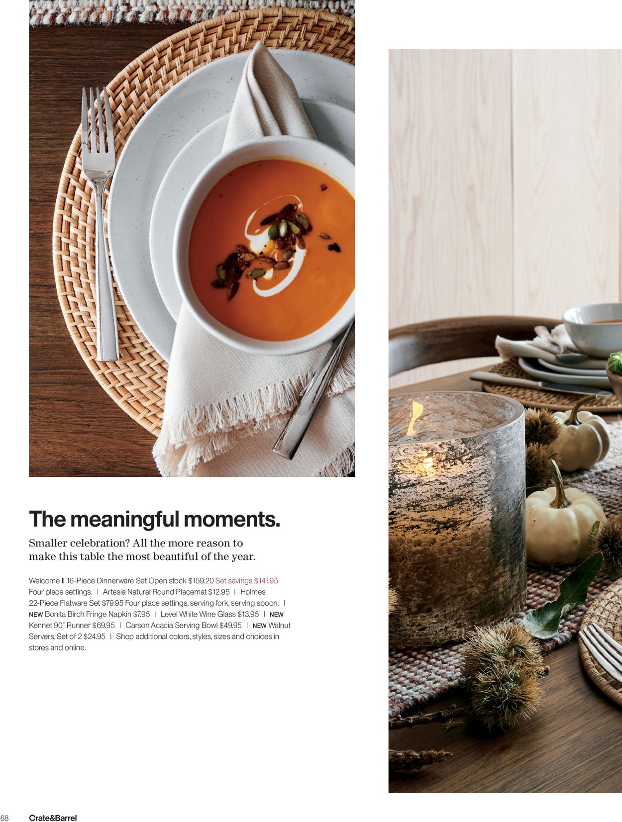 Catalogue Crate & Barrel Holiday2020 from 11/01/2020