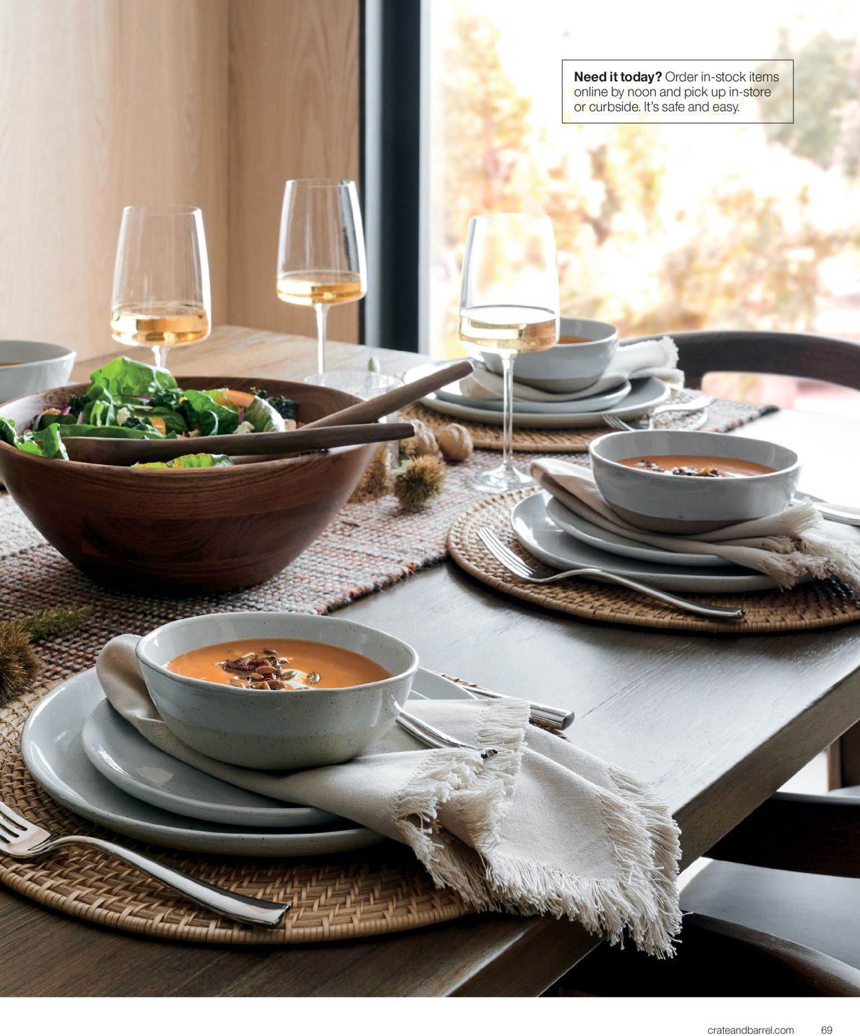 Catalogue Crate & Barrel Holiday2020 from 11/01/2020