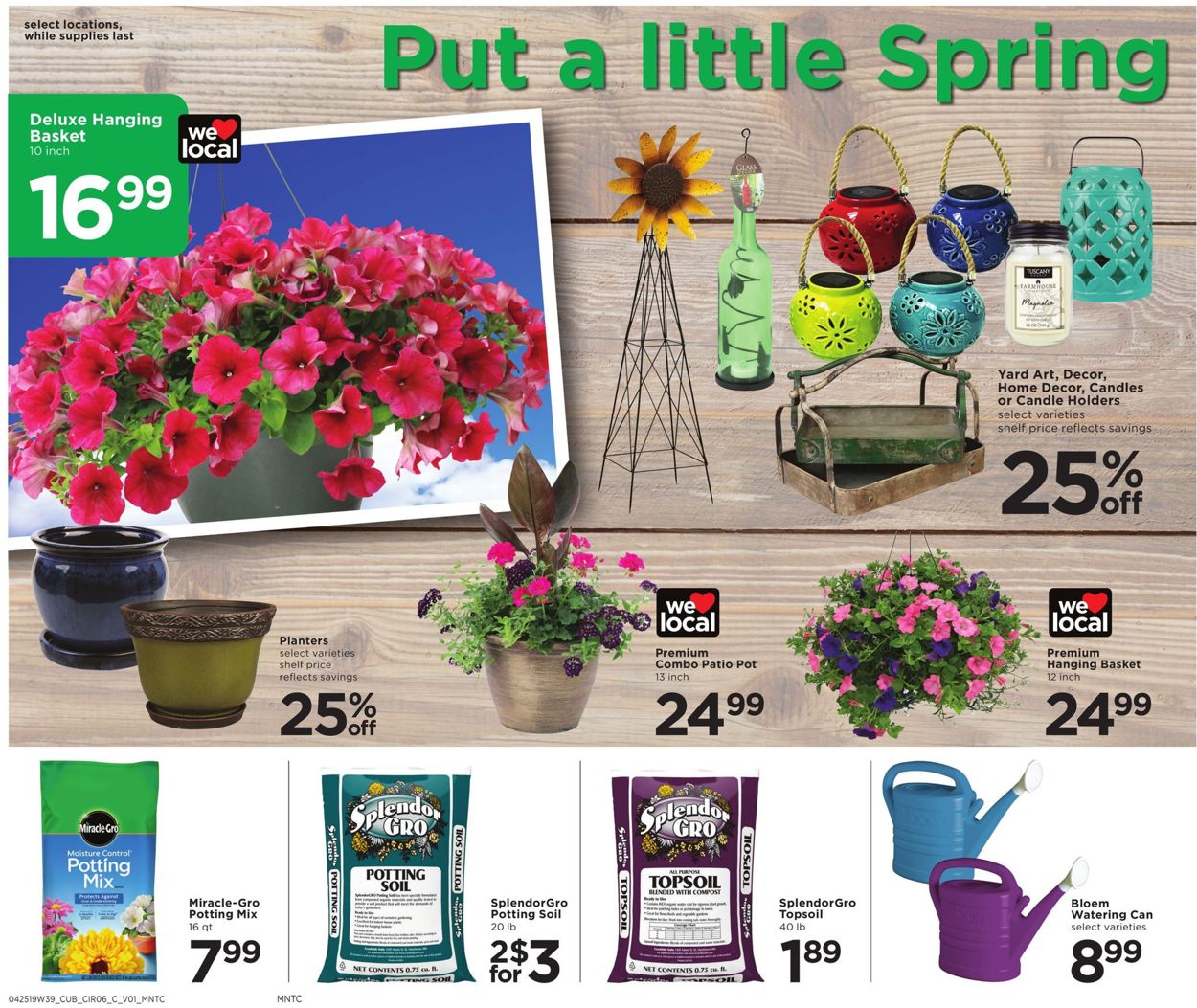 Catalogue Cub Foods from 04/25/2019