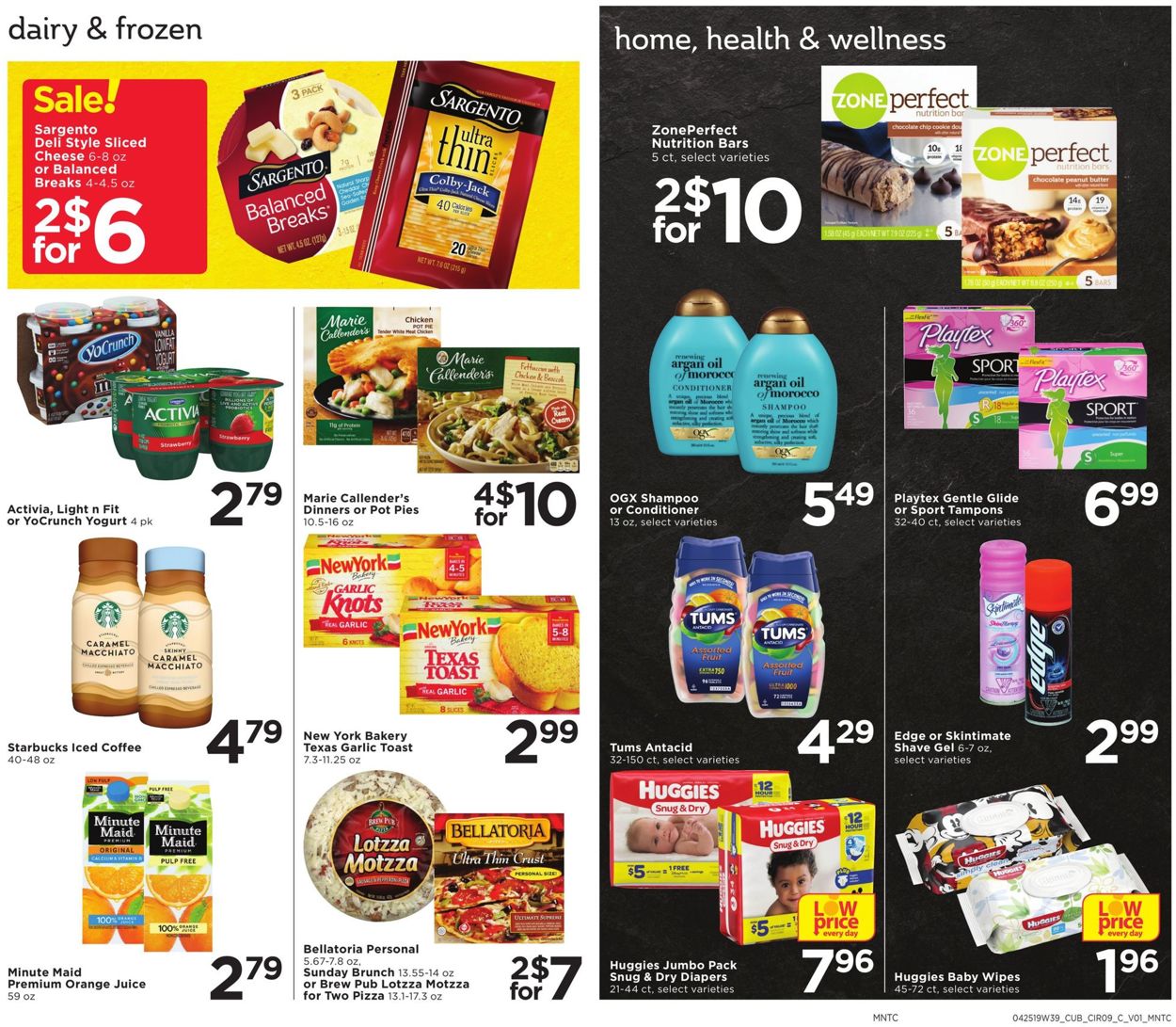 Catalogue Cub Foods from 04/25/2019