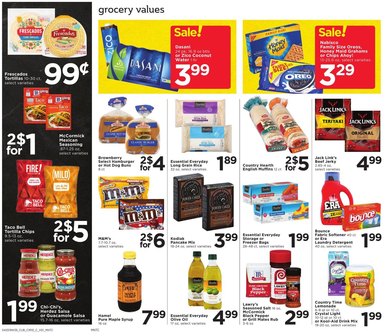 Catalogue Cub Foods from 04/25/2019