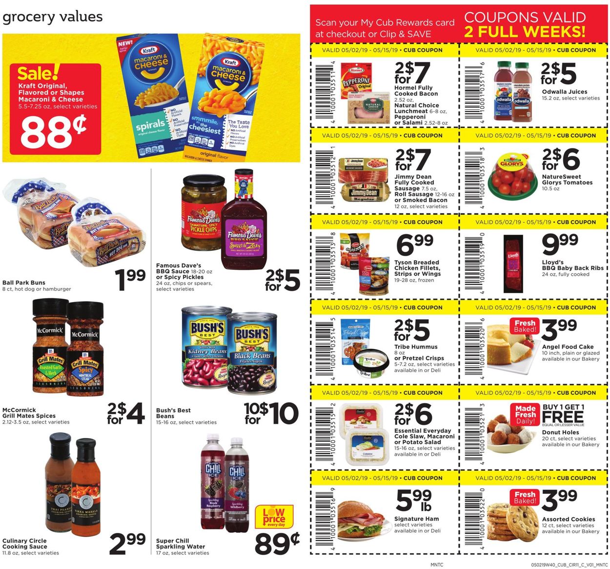 Catalogue Cub Foods from 05/02/2019