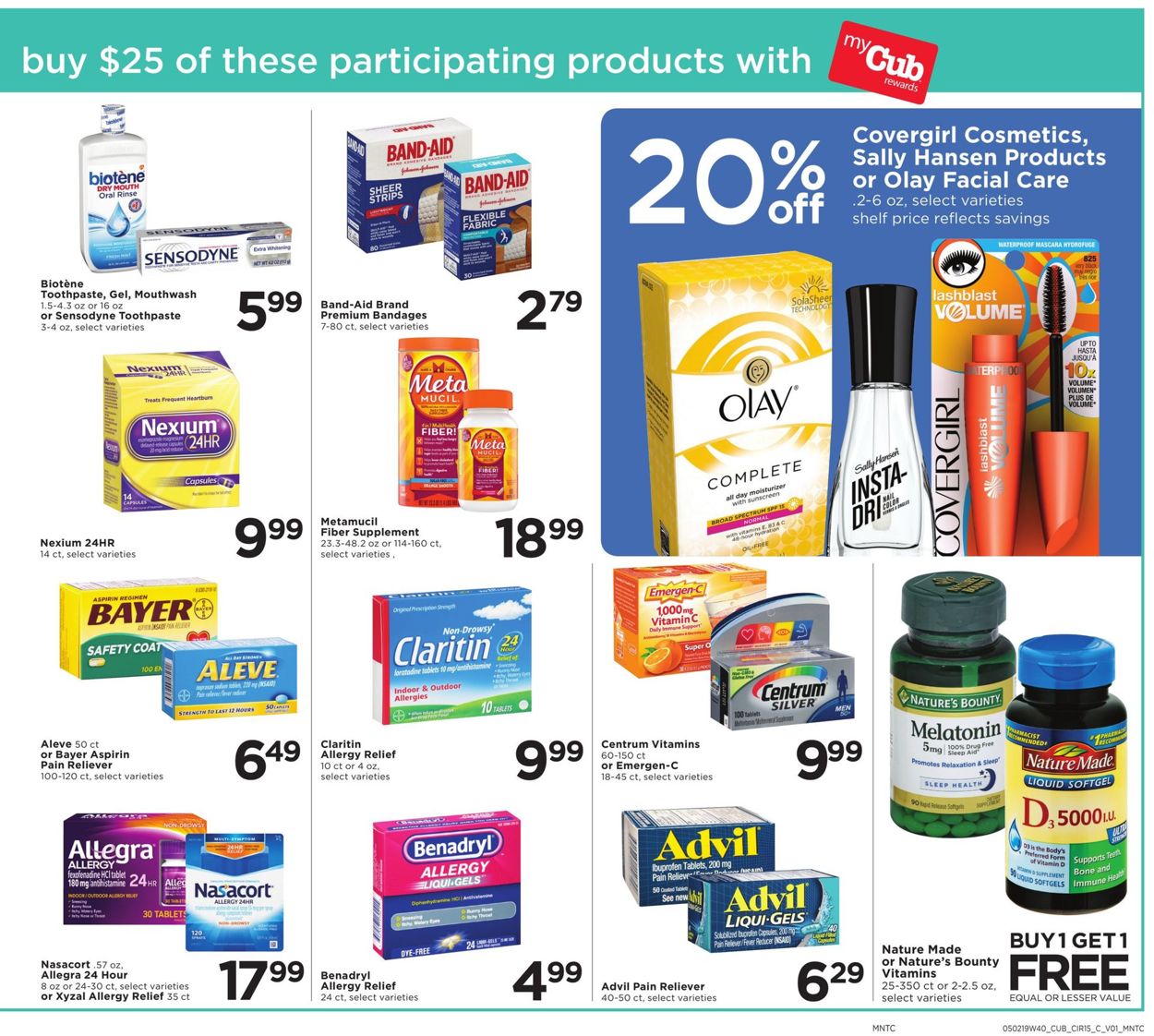 Catalogue Cub Foods from 05/02/2019