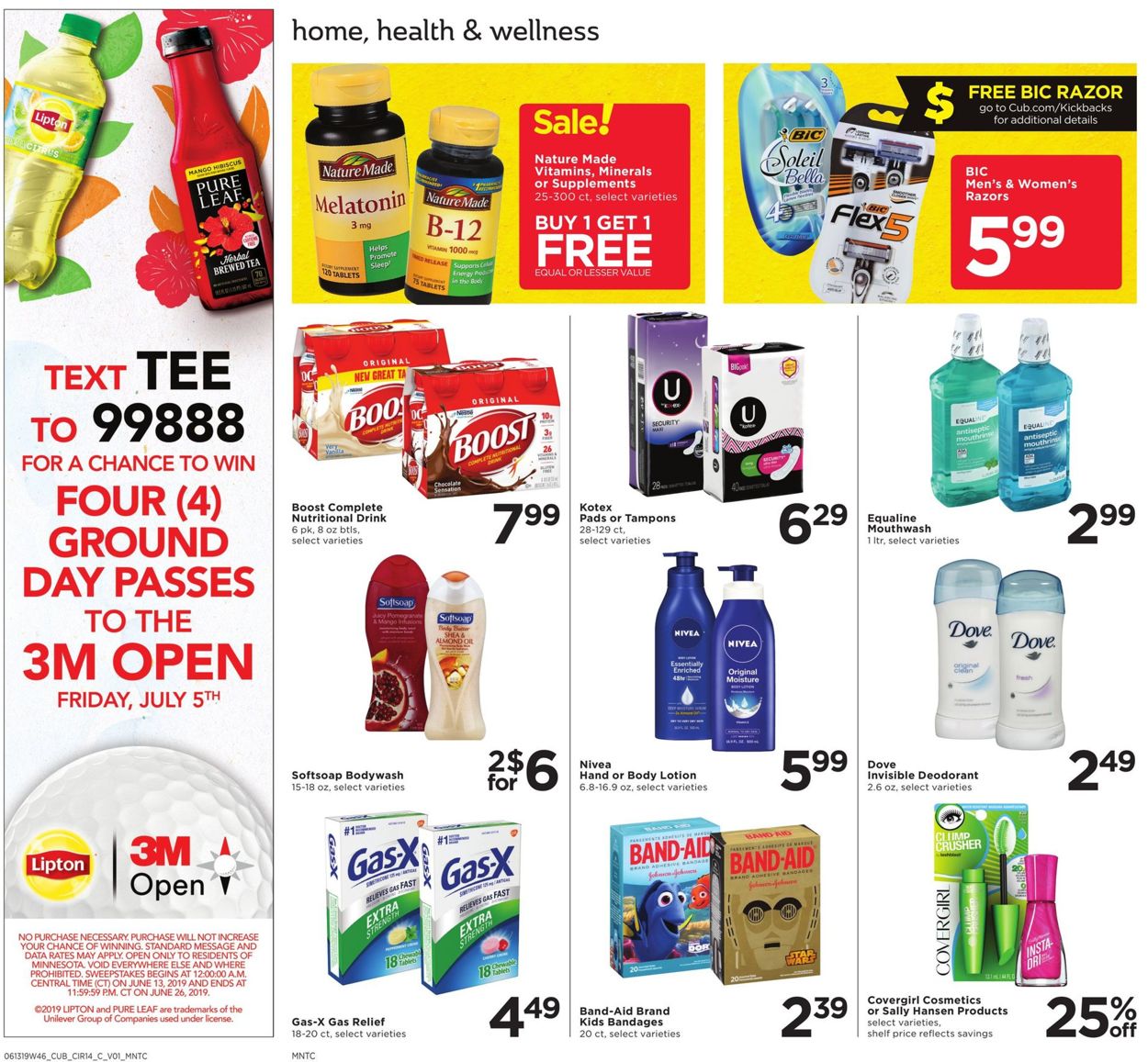 Catalogue Cub Foods from 06/13/2019