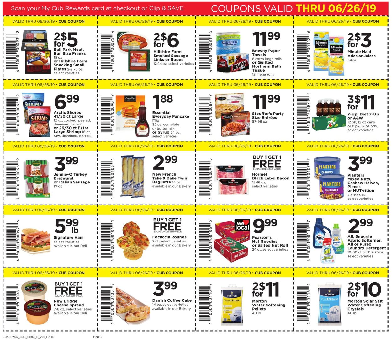 Catalogue Cub Foods from 06/20/2019