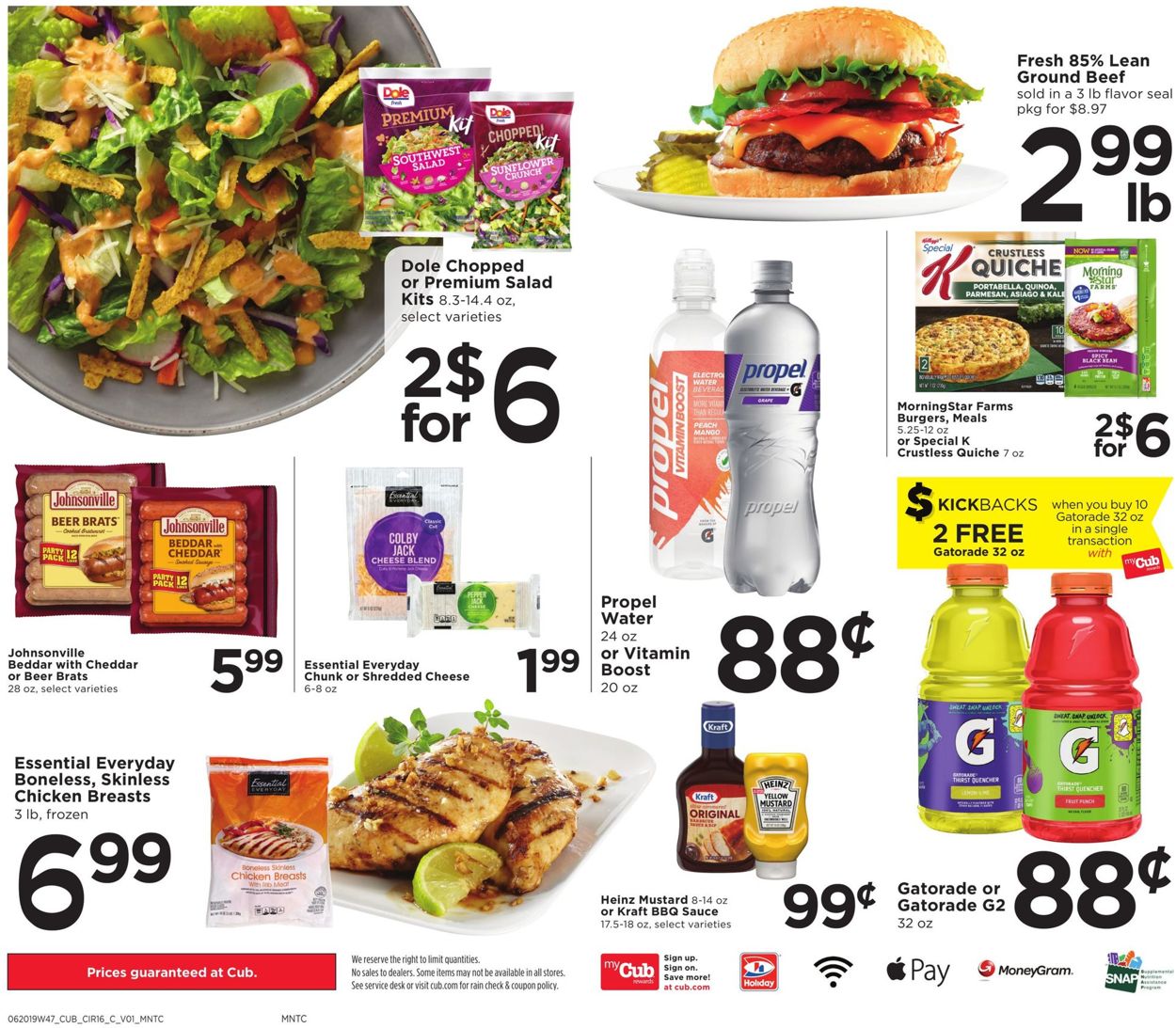 Catalogue Cub Foods from 06/20/2019