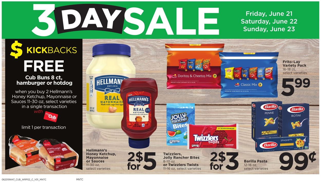 Catalogue Cub Foods from 06/21/2019