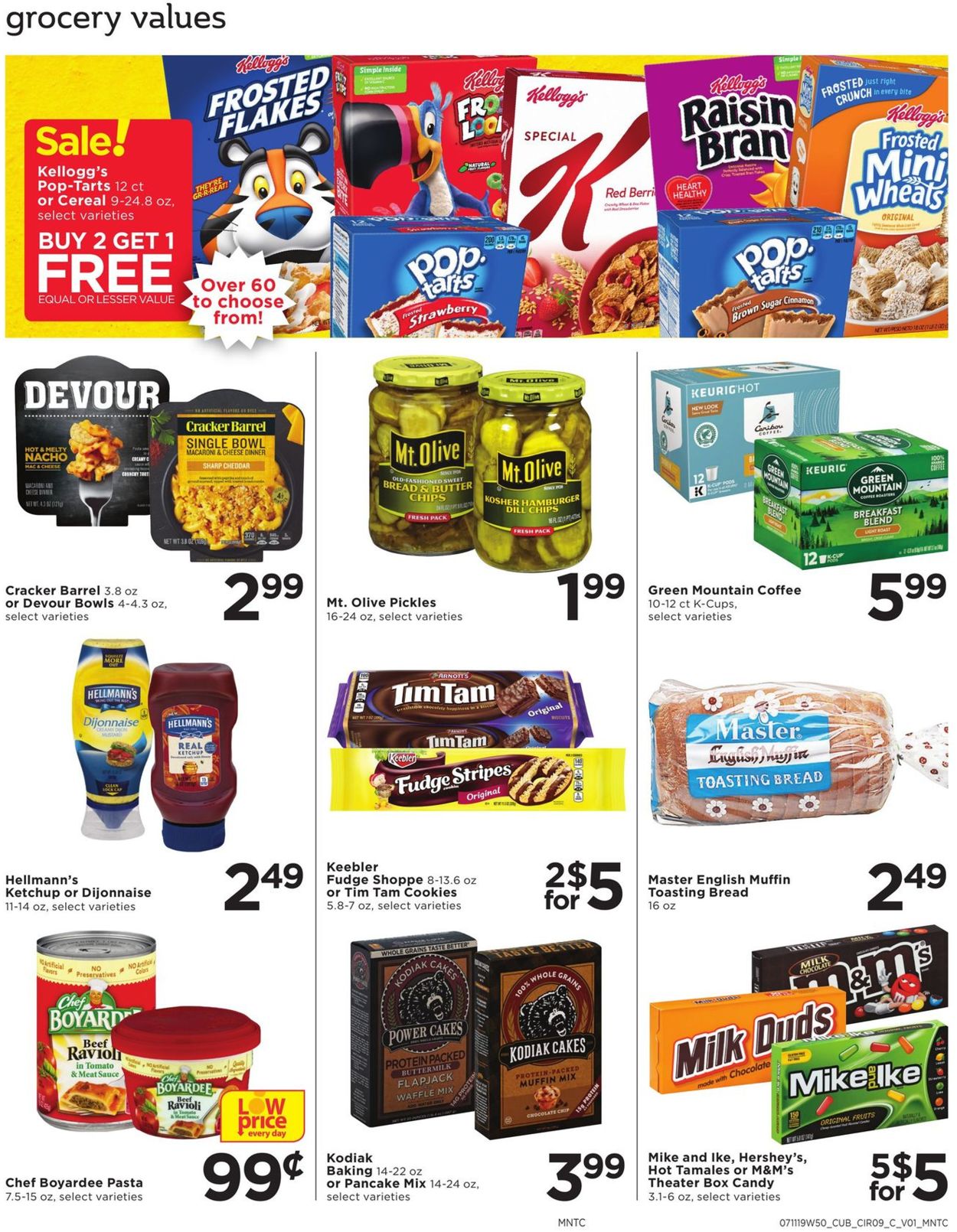 Catalogue Cub Foods from 07/11/2019