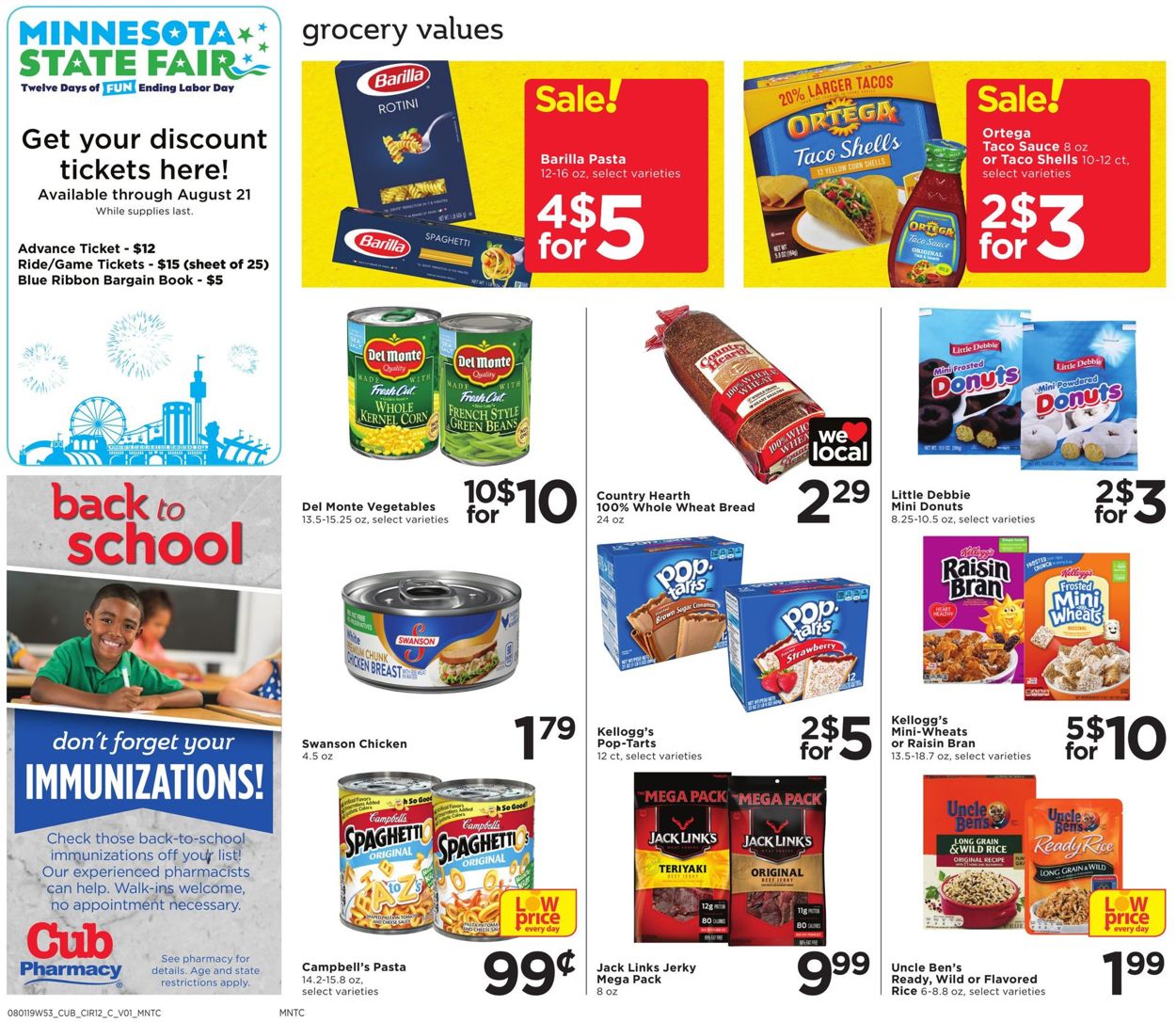 Cub Foods Current weekly ad 08/01 - 08/07/2019 [12] - www.bagssaleusa.com