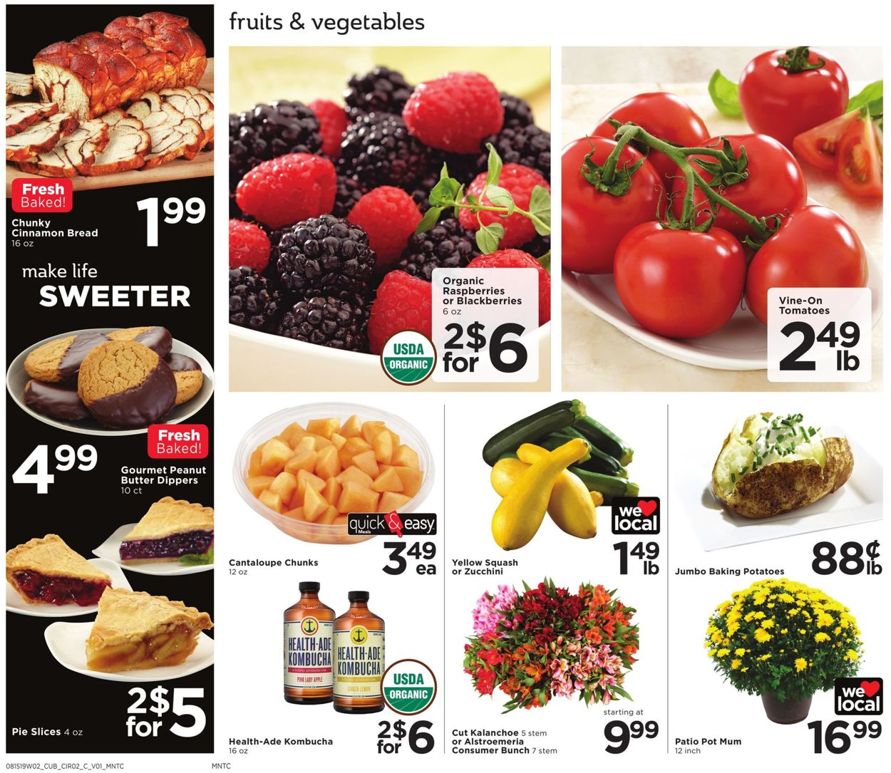 Catalogue Cub Foods from 08/15/2019