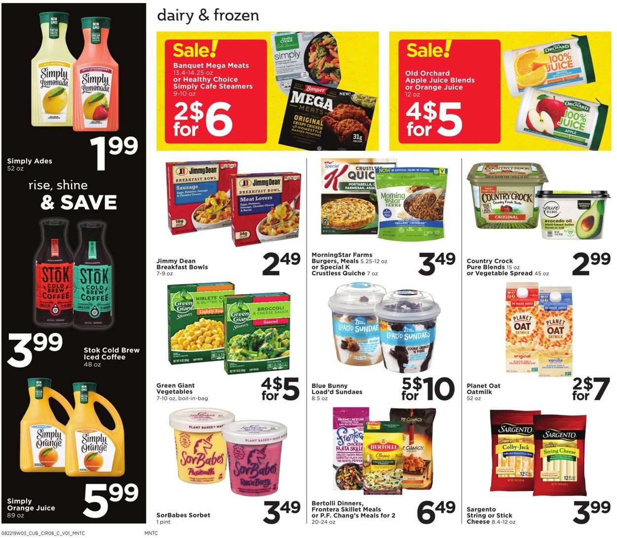 Catalogue Cub Foods from 08/22/2019