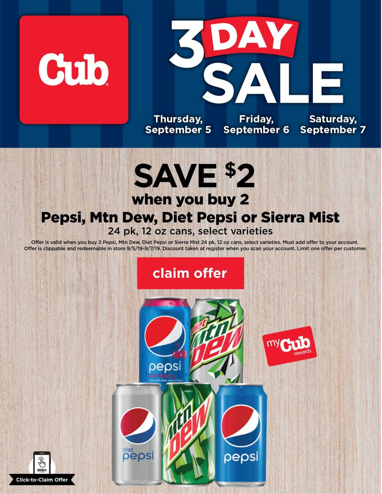 Catalogue Cub Foods from 09/05/2019