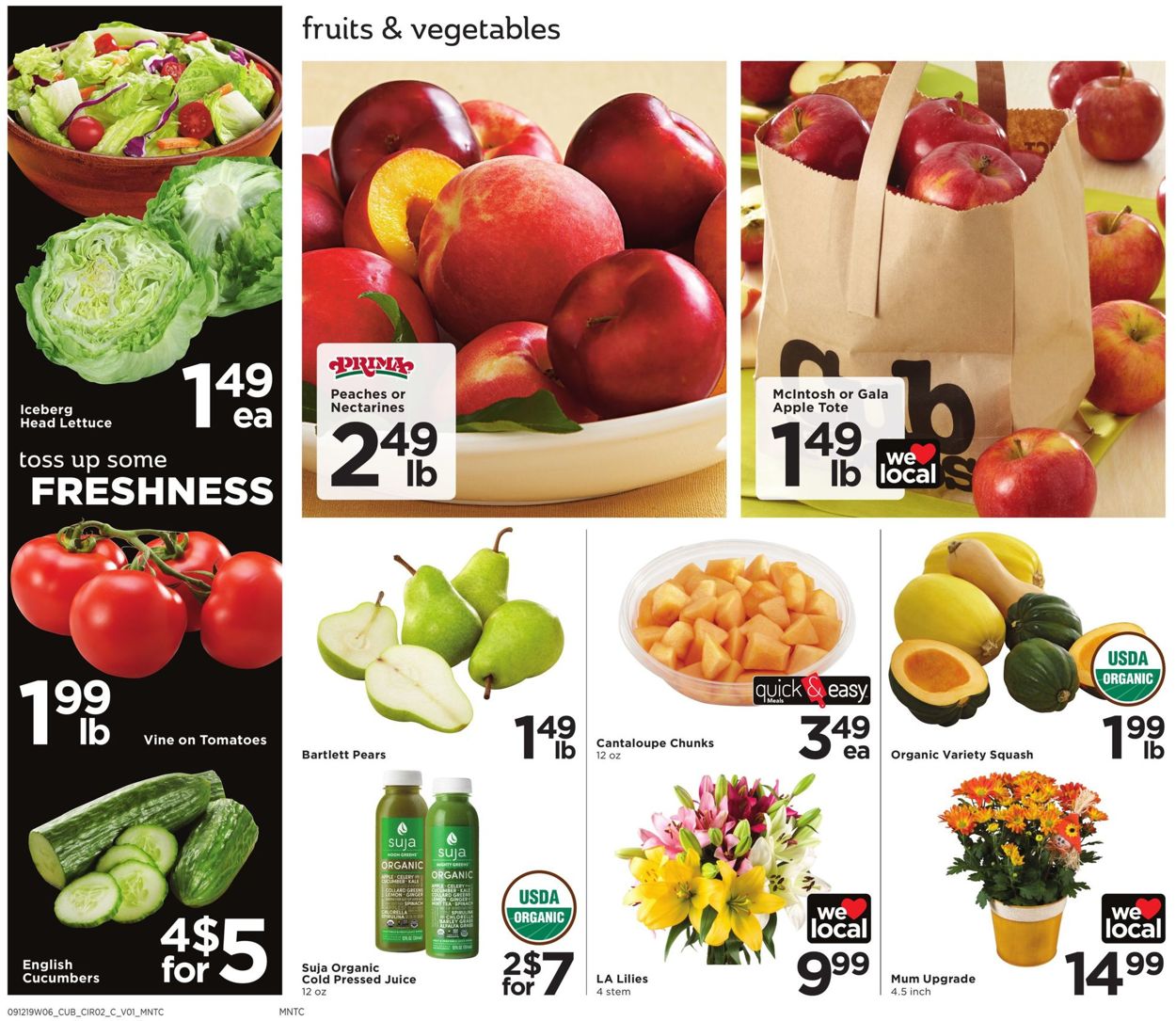 Catalogue Cub Foods from 09/12/2019