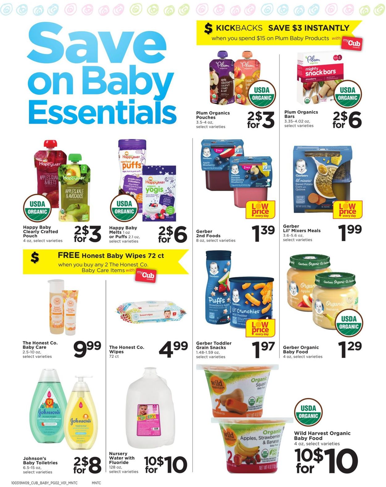 Catalogue Cub Foods from 09/29/2019