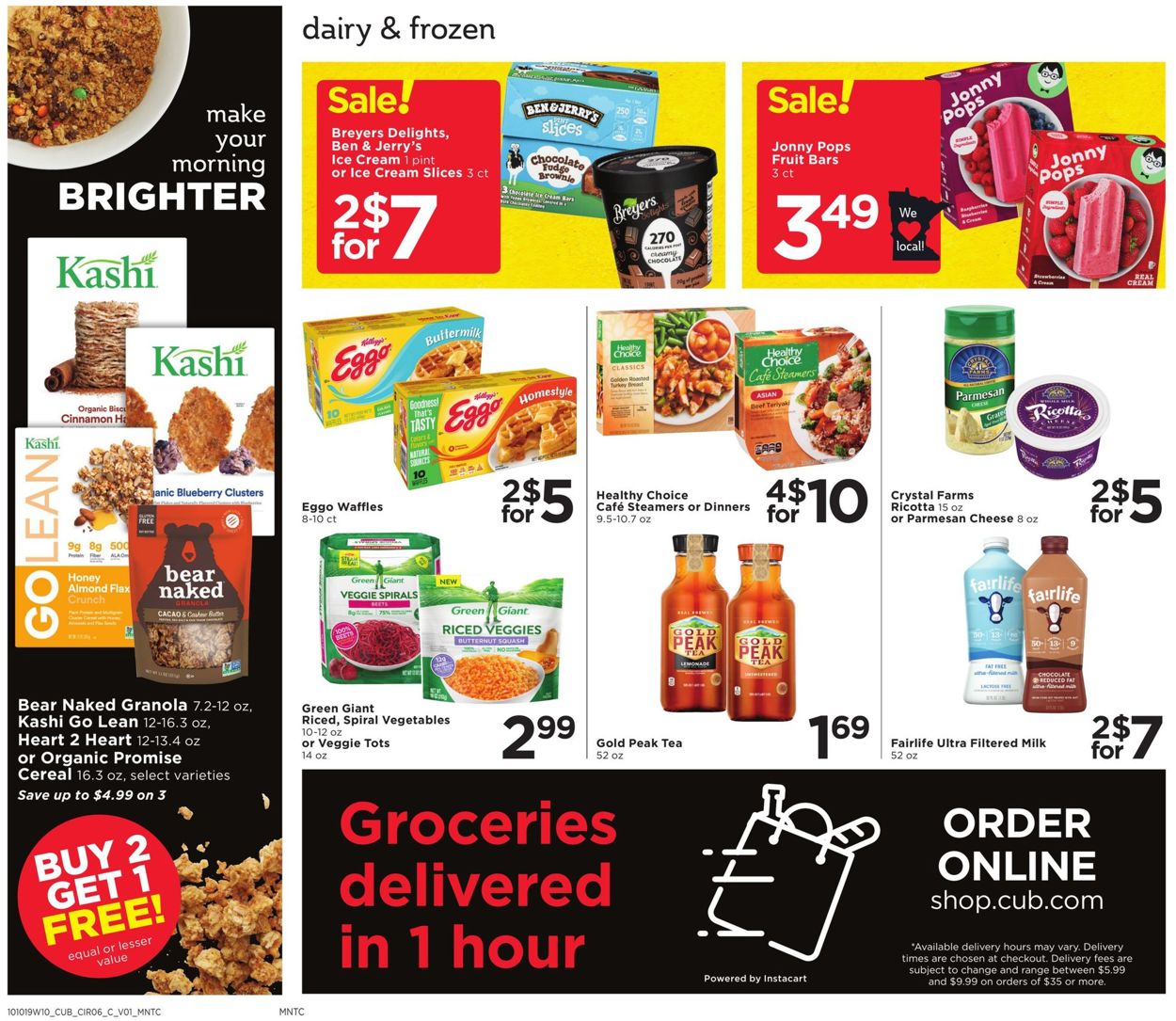 Catalogue Cub Foods from 10/10/2019