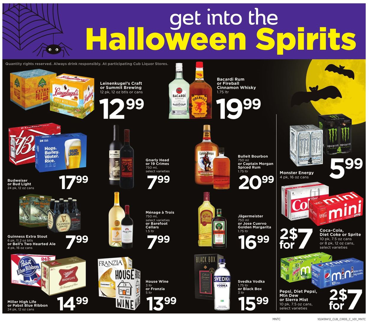 Catalogue Cub Foods from 10/24/2019