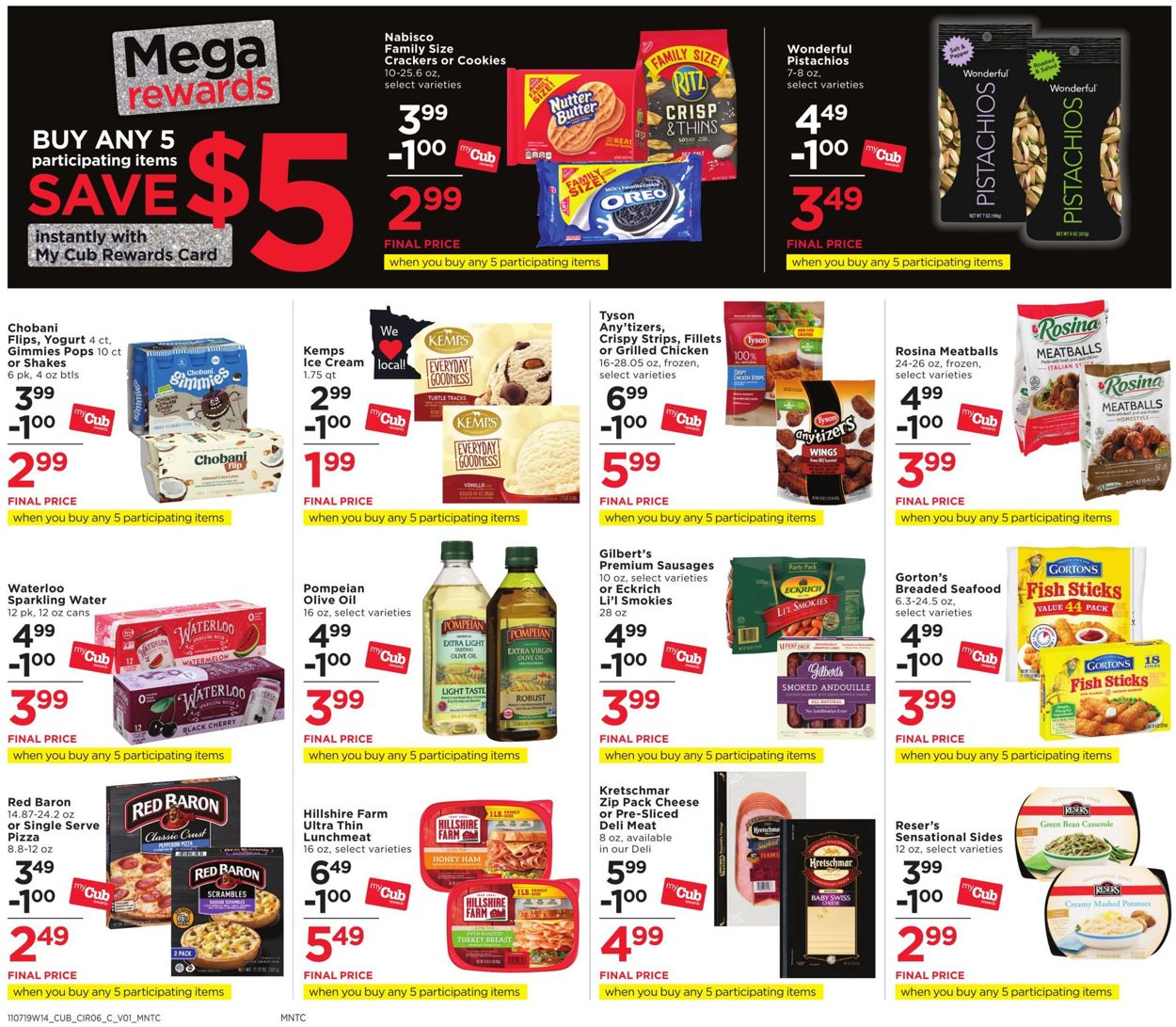 Catalogue Cub Foods from 11/07/2019