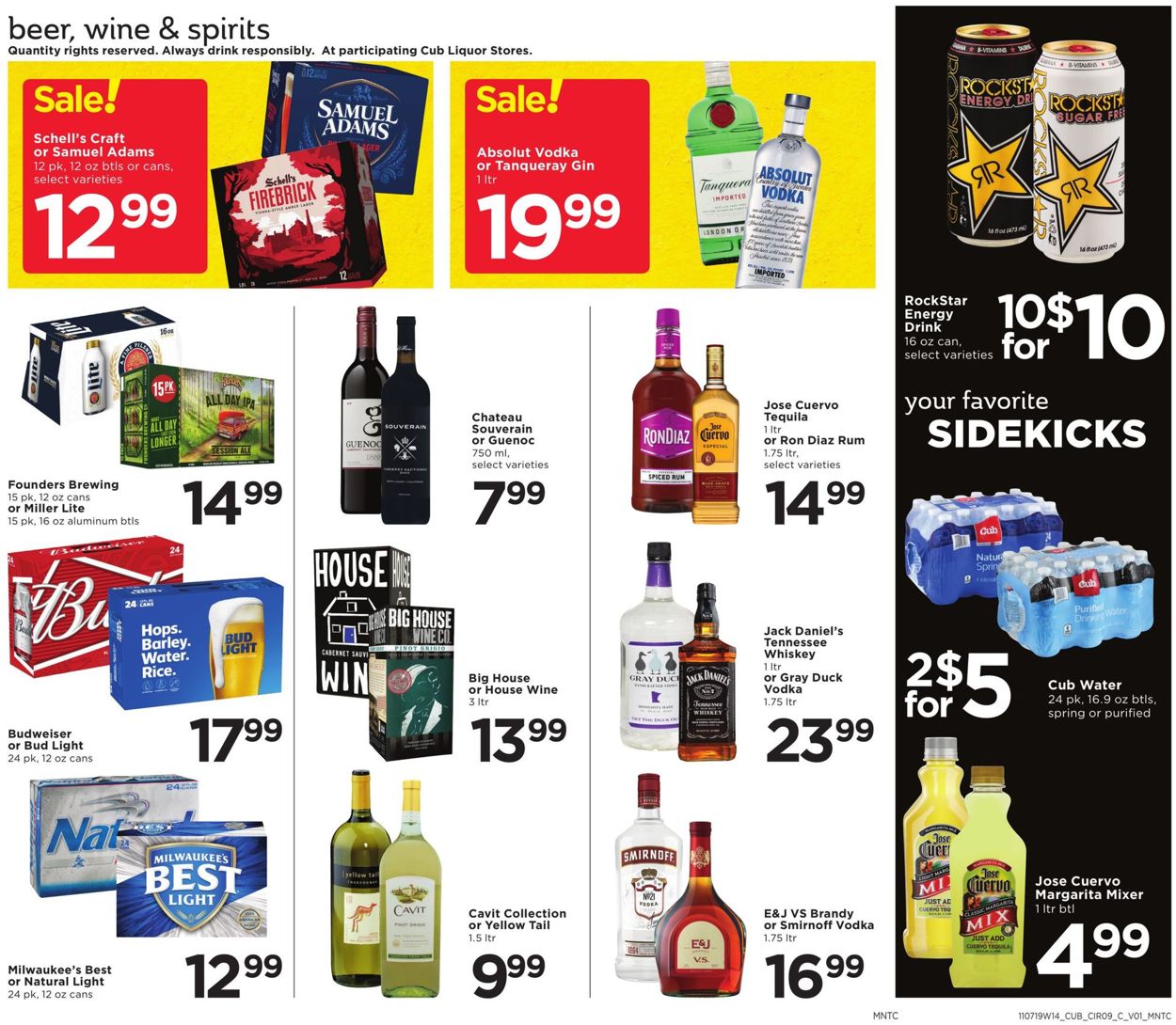 Catalogue Cub Foods from 11/07/2019