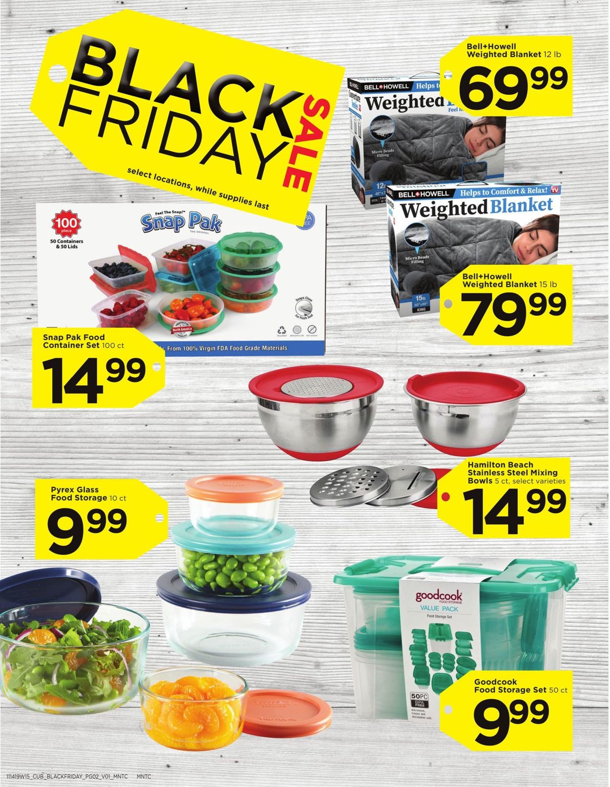 Catalogue Cub Foods - Black Friday Ad 2019 from 11/14/2019