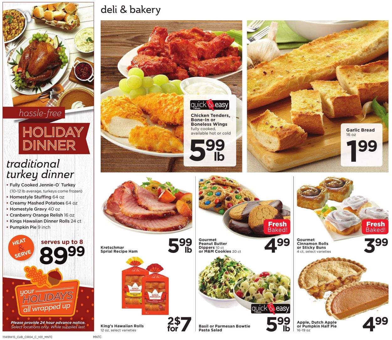 Catalogue Cub Foods - Black Friday Ad 2019 from 11/14/2019