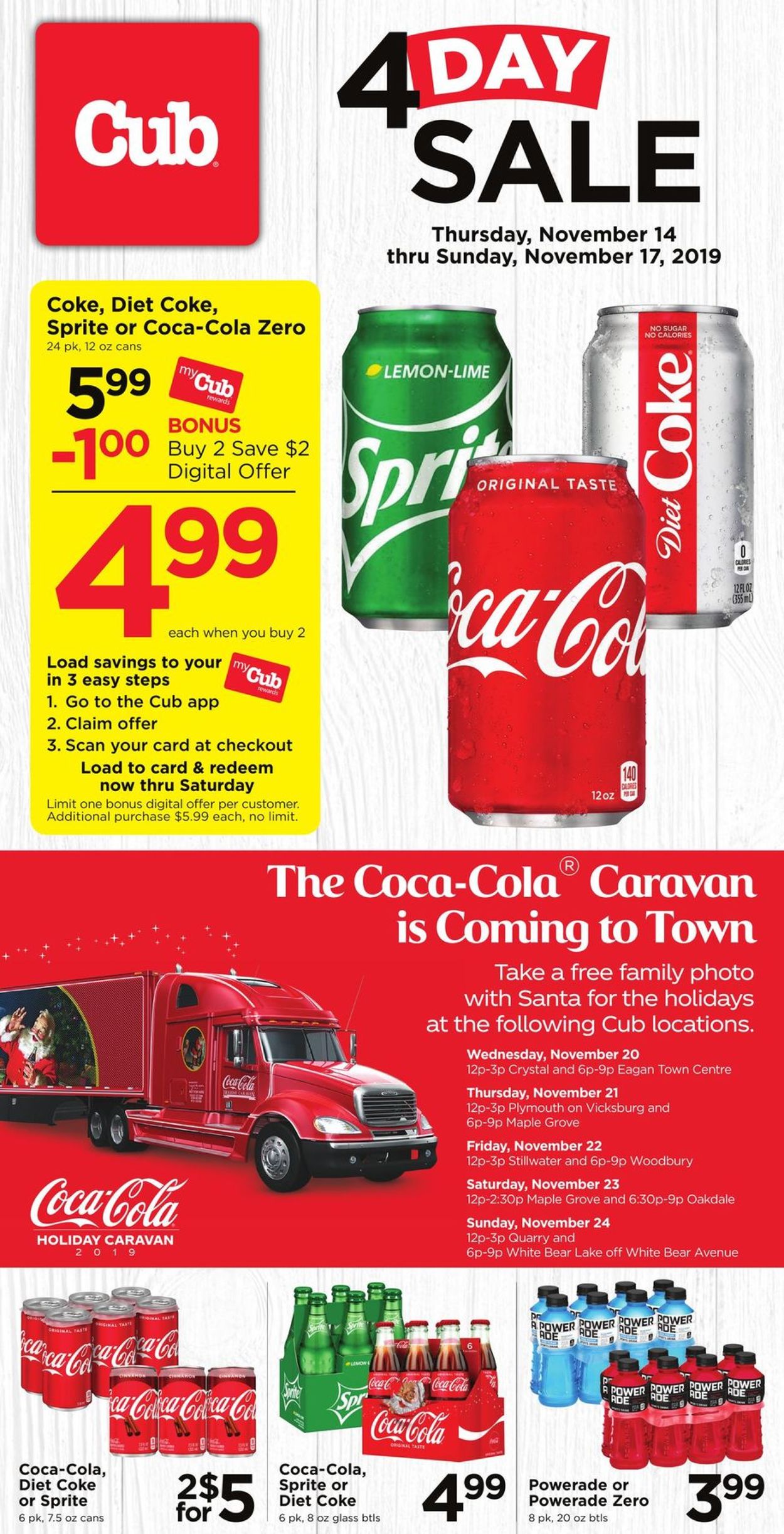 Catalogue Cub Foods from 11/14/2019