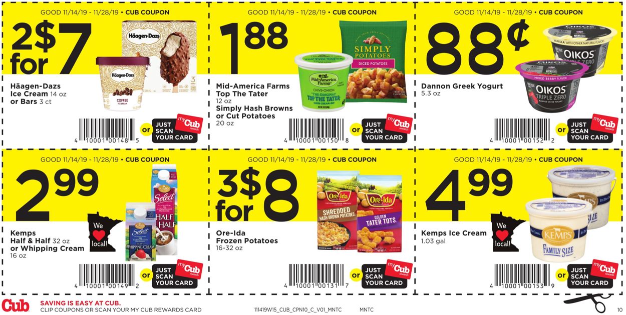 Catalogue Cub Foods - Holiday Ad 2019 from 11/14/2019