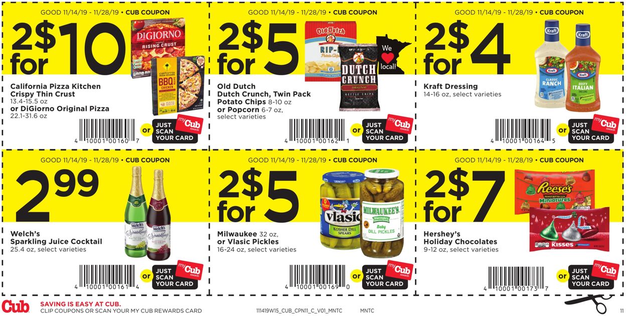 Catalogue Cub Foods - Holiday Ad 2019 from 11/14/2019