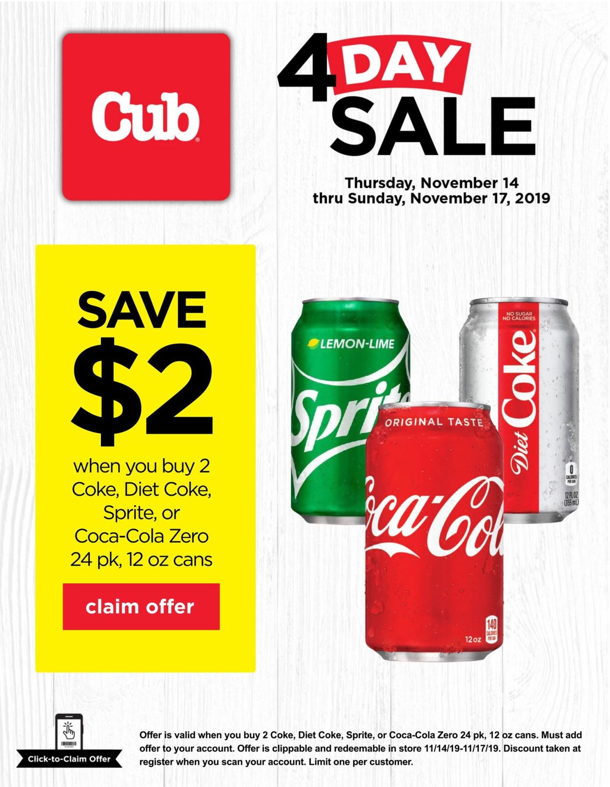 Catalogue Cub Foods from 11/14/2019