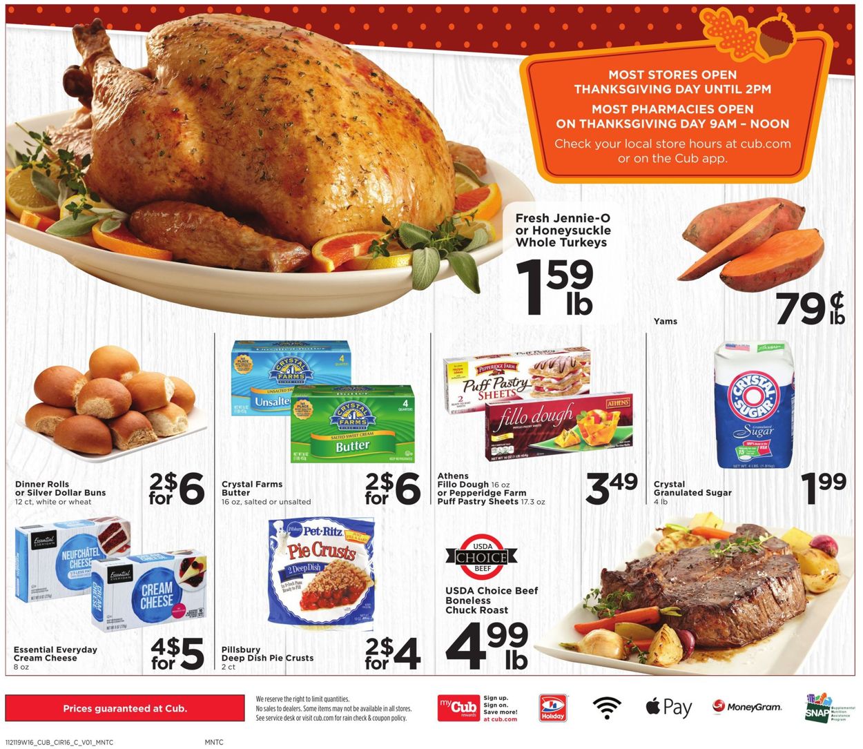 Catalogue Cub Foods from 11/21/2019