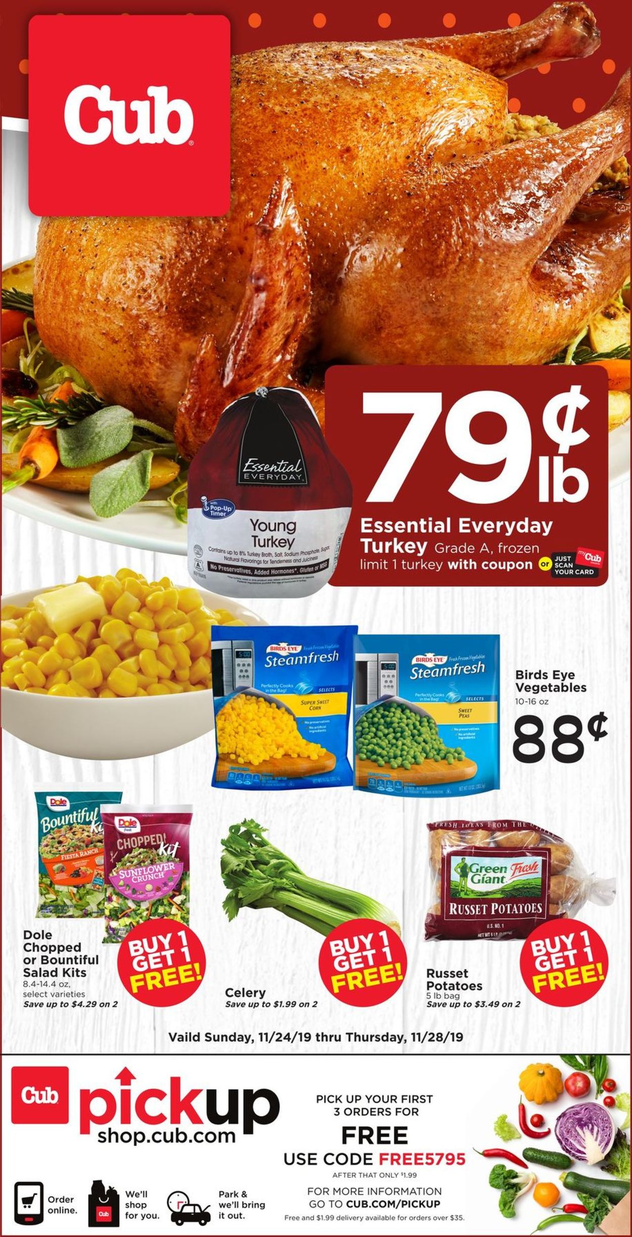 Catalogue Cub Foods from 11/24/2019
