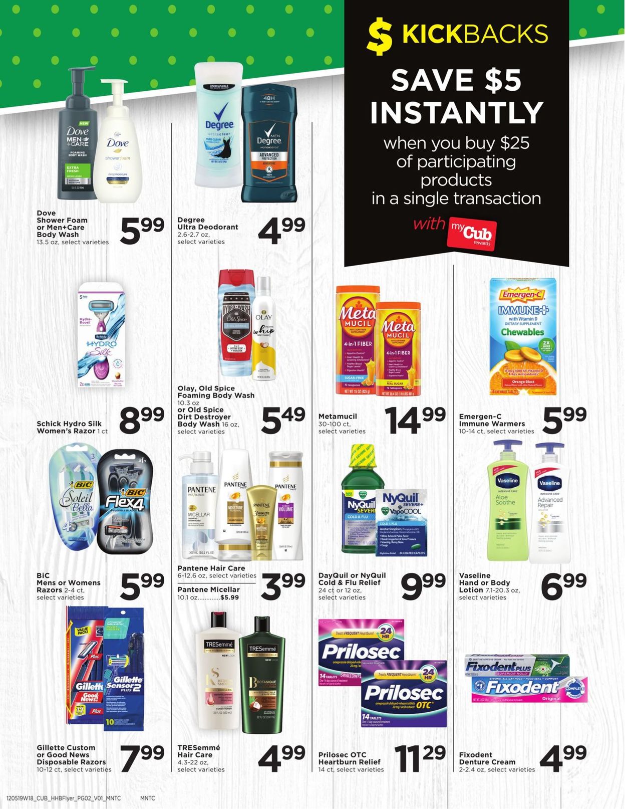 Catalogue Cub Foods - Holiday Ad 2019 from 12/05/2019