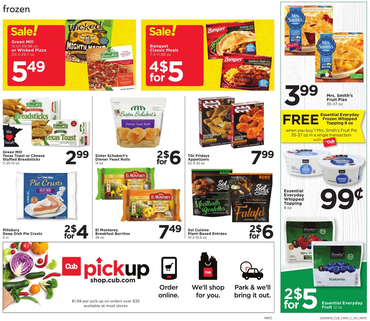 Catalogue Cub Foods - Holidays Ad 2019 from 12/12/2019