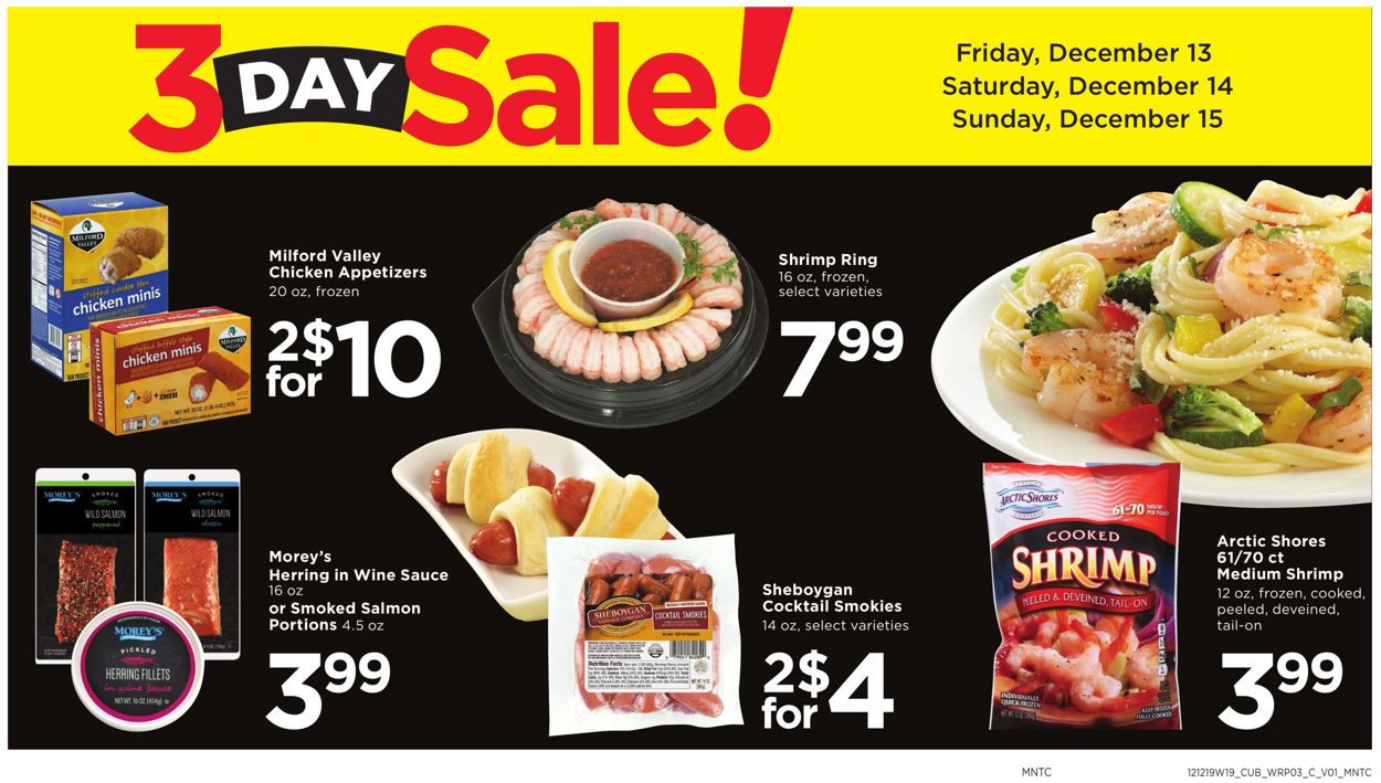 Catalogue Cub Foods from 12/13/2019