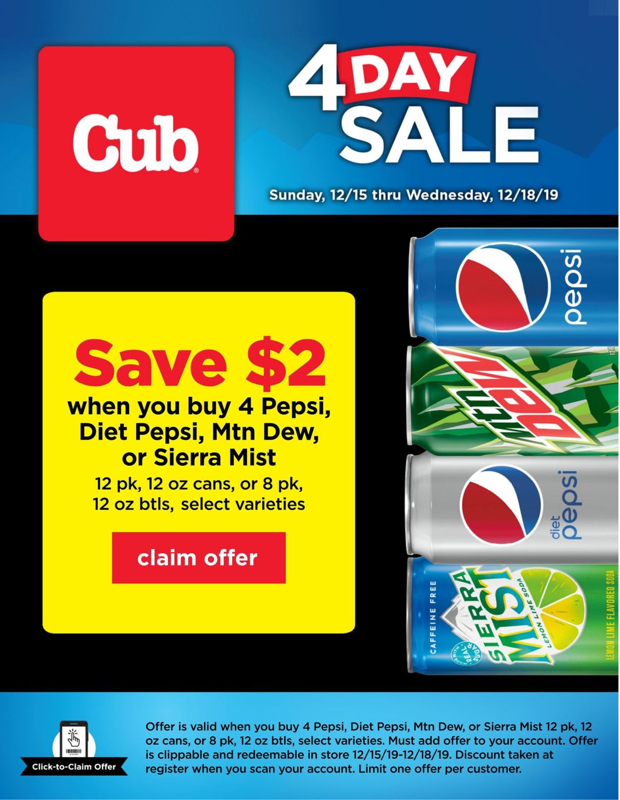 Catalogue Cub Foods from 12/15/2019
