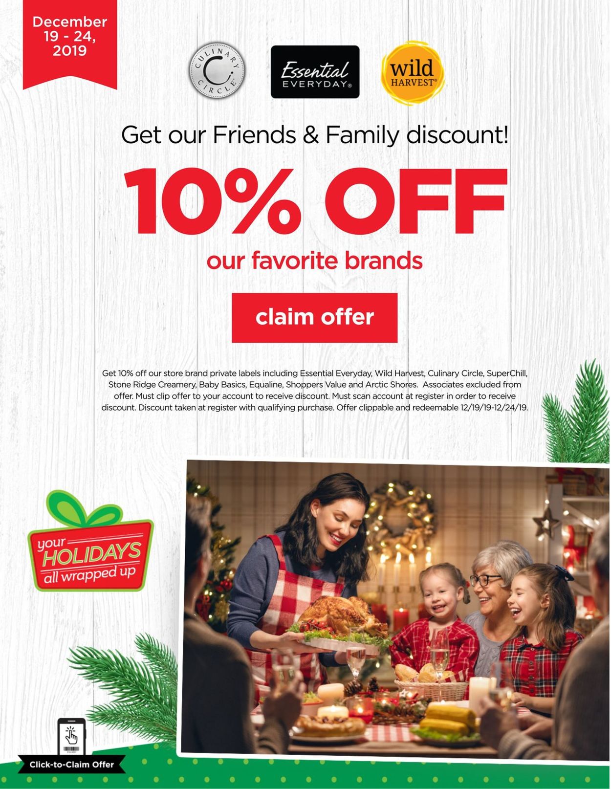 Catalogue Cub Foods - Holiday Ad 2019 from 12/19/2019