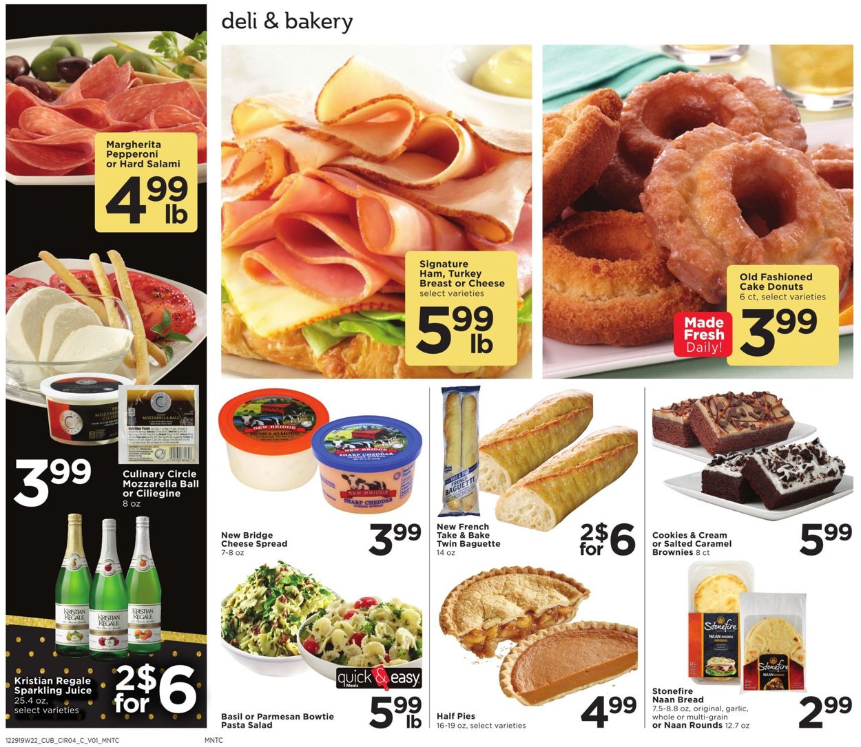 Catalogue Cub Foods - New Year's Ad 2019/2020 from 12/29/2019