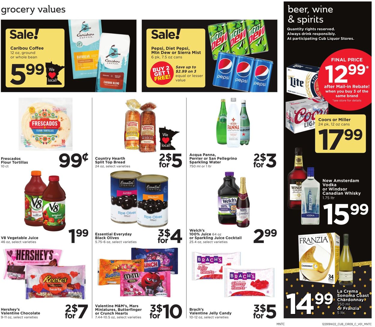 Catalogue Cub Foods - New Year's Ad 2019/2020 from 12/29/2019