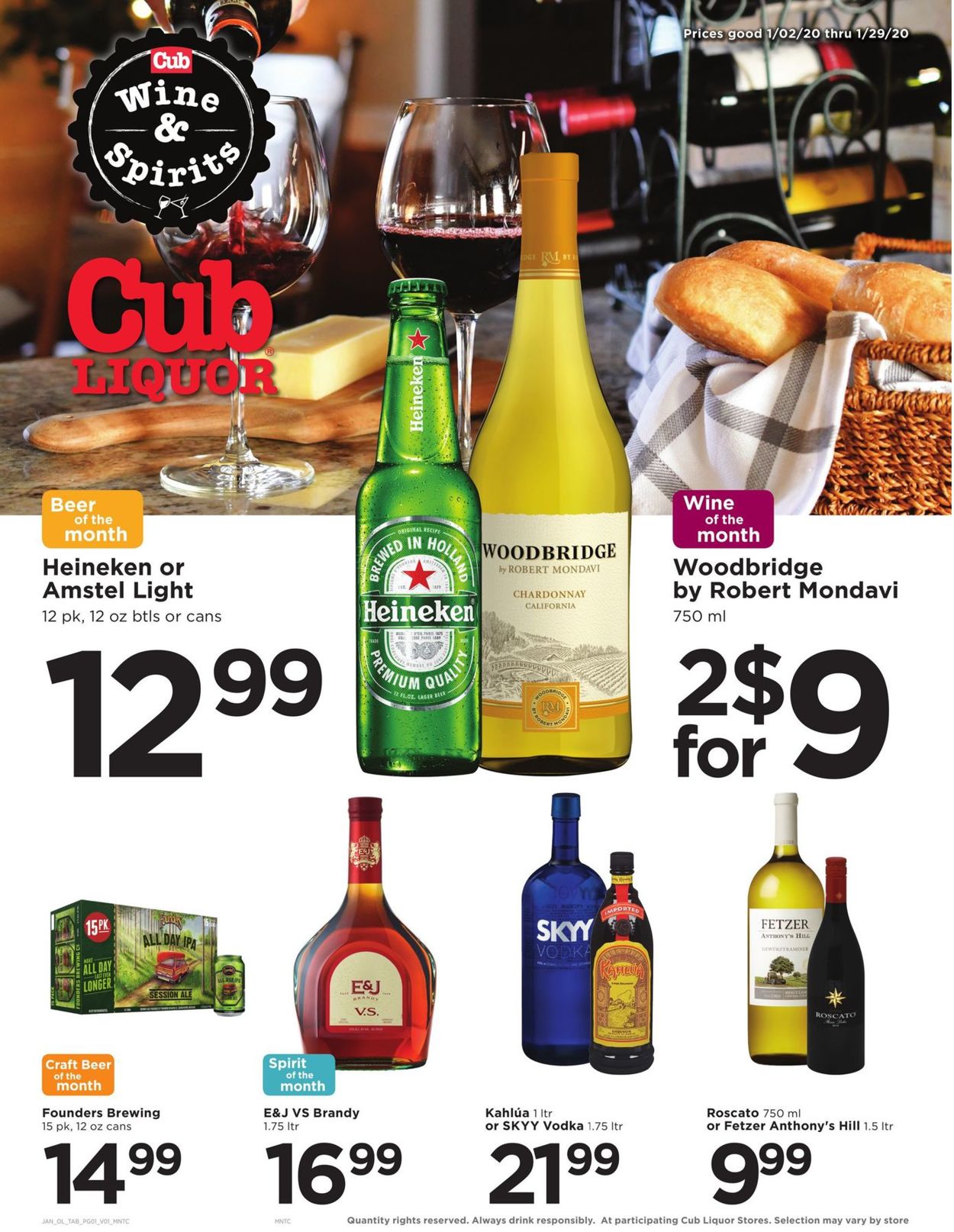 Catalogue Cub Foods from 01/02/2020