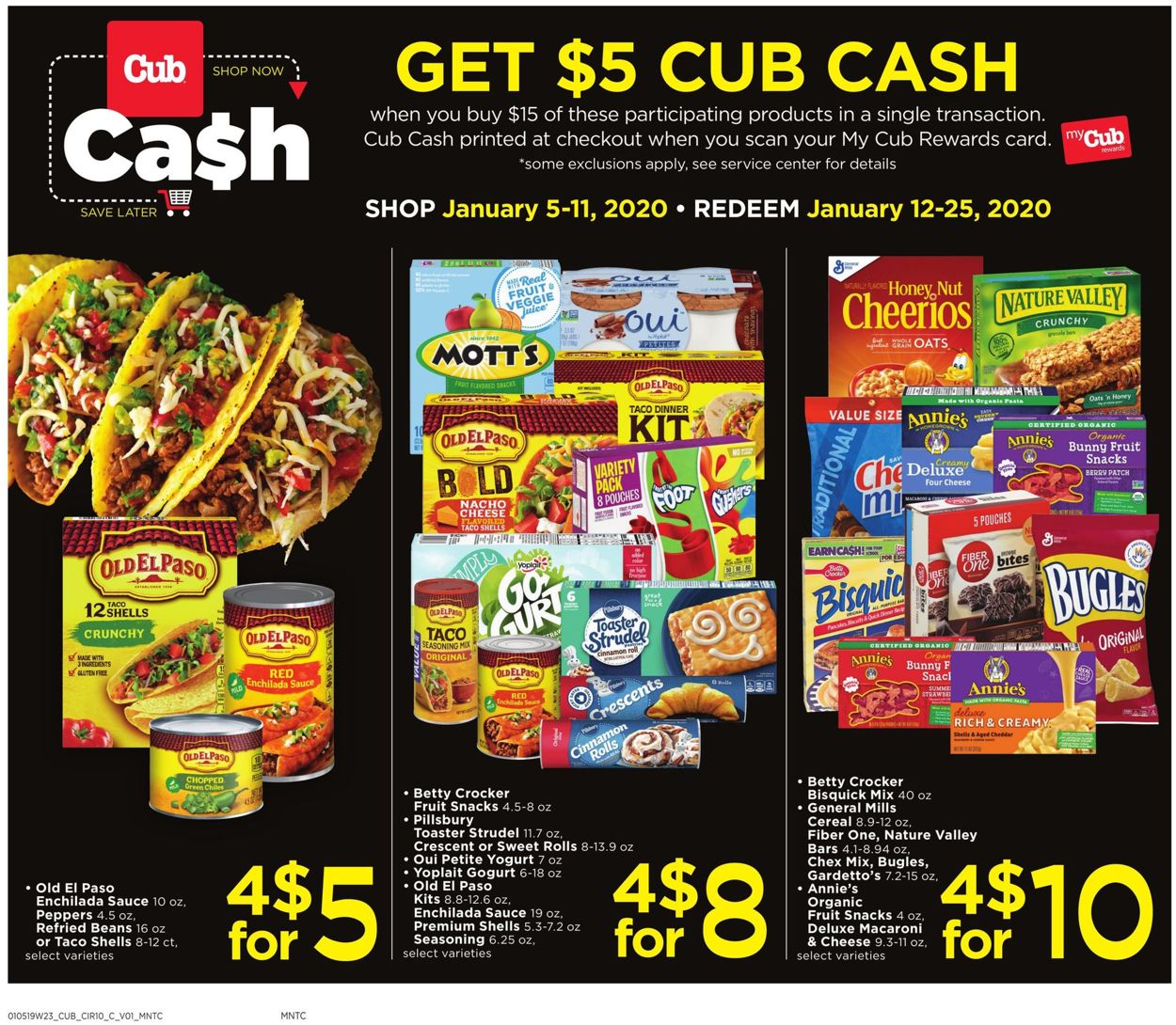 Catalogue Cub Foods from 01/05/2020