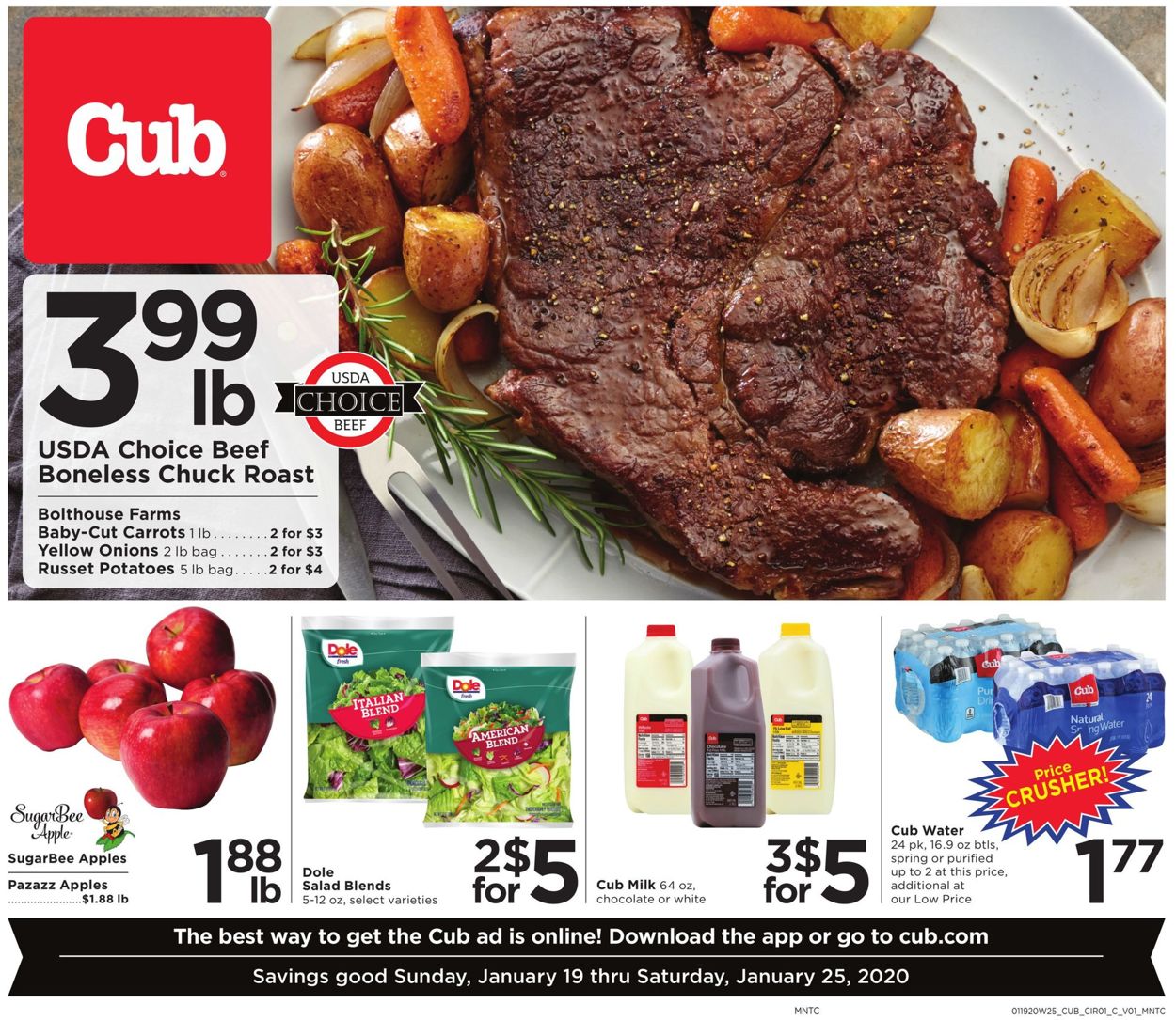 Catalogue Cub Foods from 01/19/2020