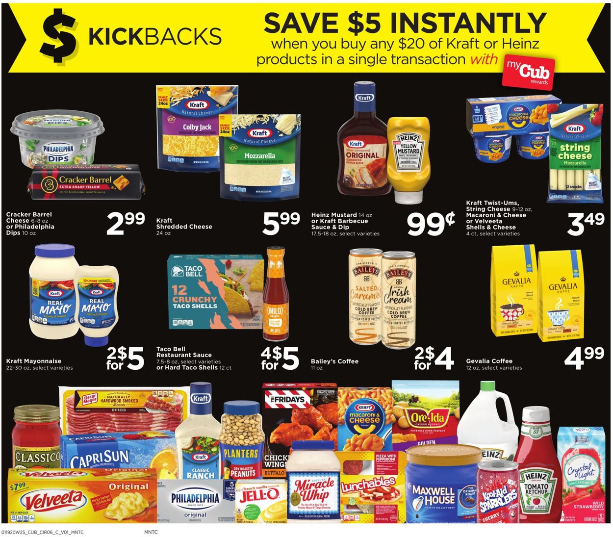 Catalogue Cub Foods from 01/19/2020