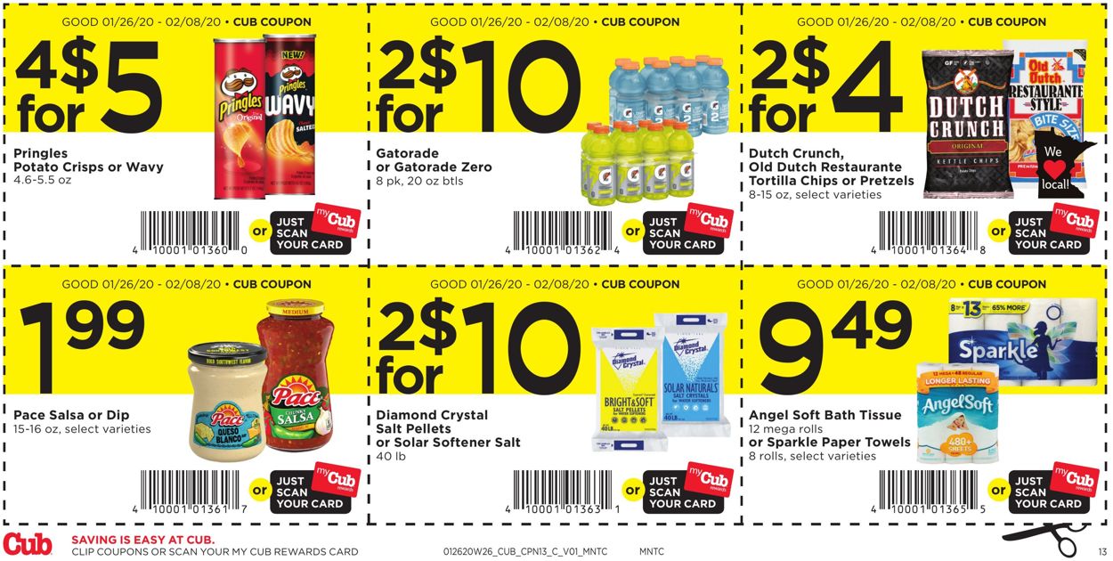 Catalogue Cub Foods from 01/26/2020