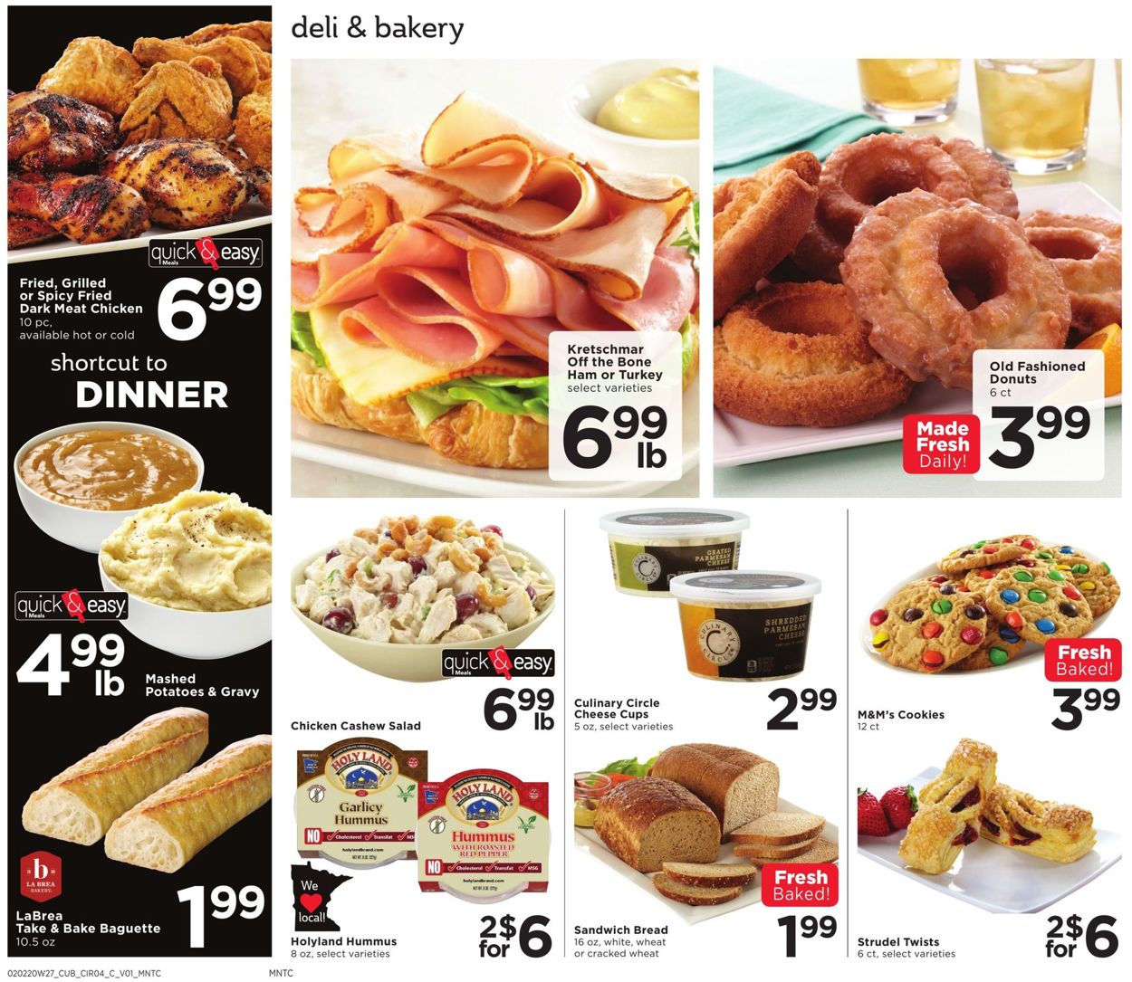 Catalogue Cub Foods from 02/02/2020