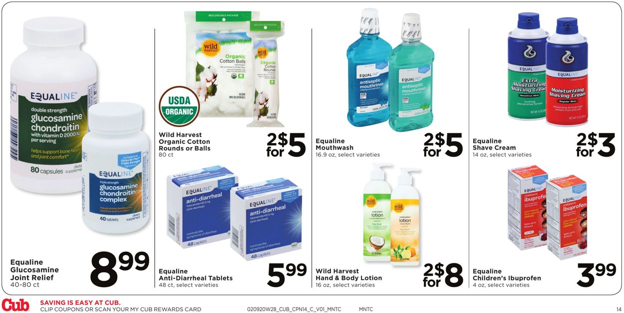 Catalogue Cub Foods from 02/09/2020