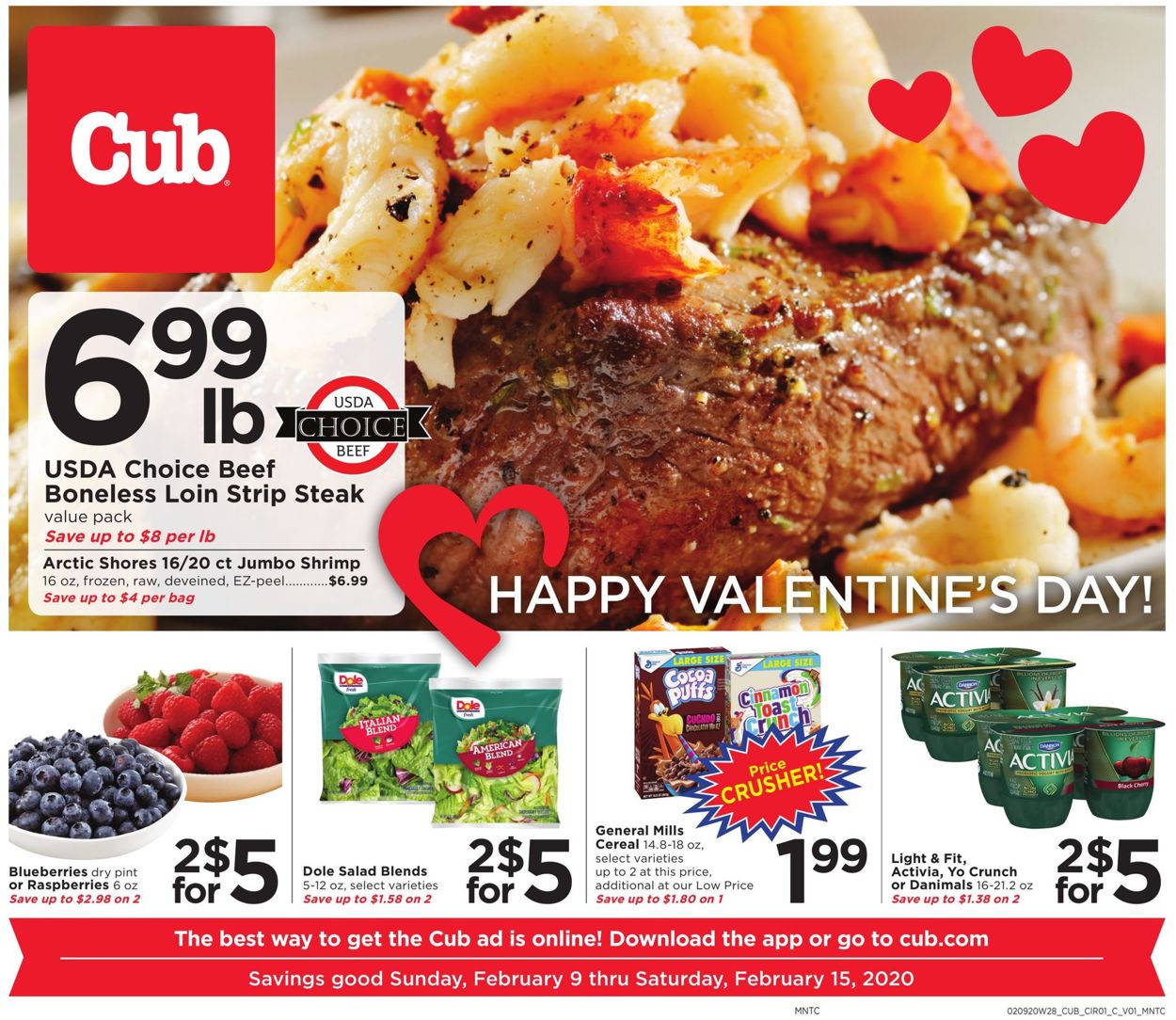 Catalogue Cub Foods from 02/09/2020