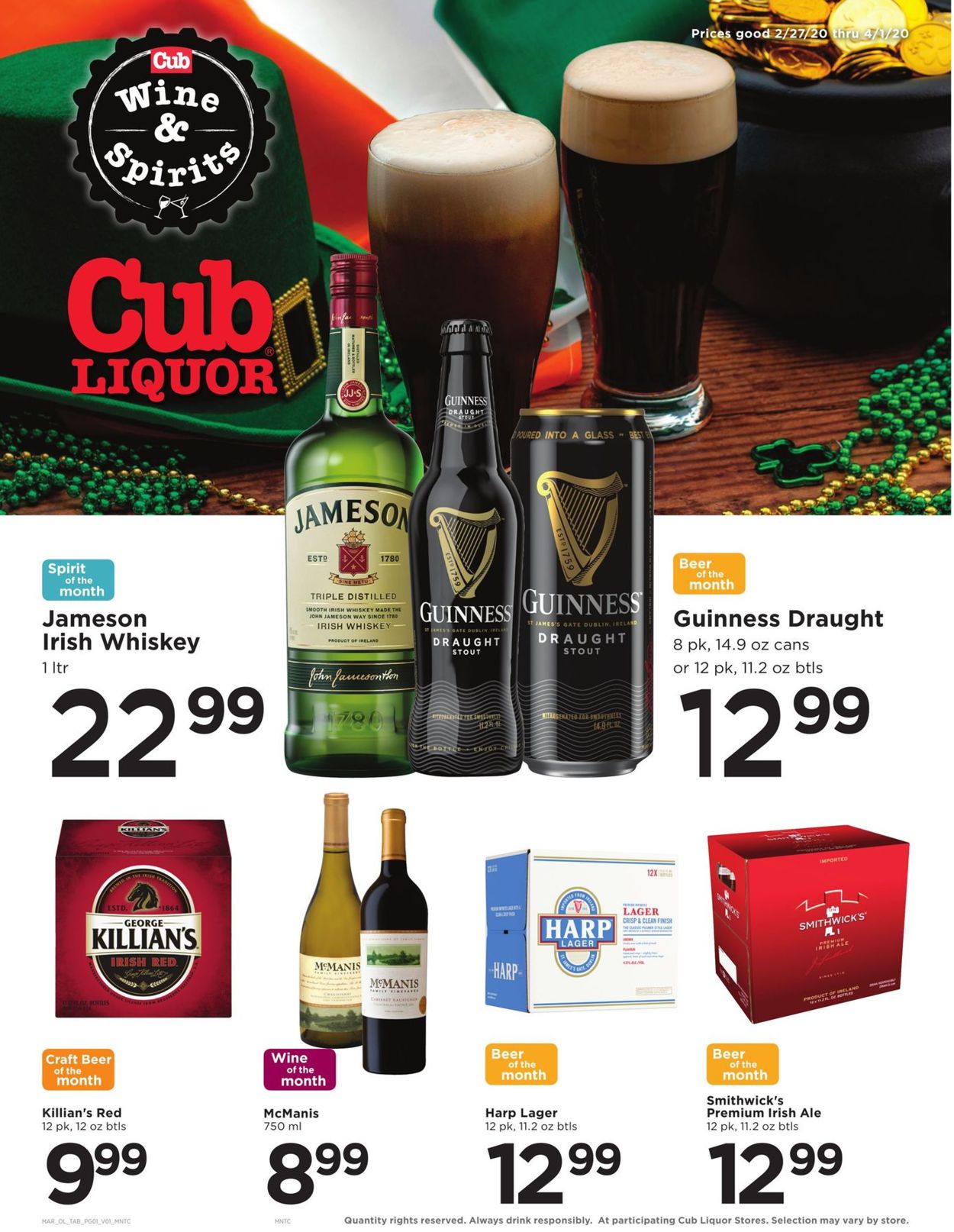 Catalogue Cub Foods from 02/27/2020