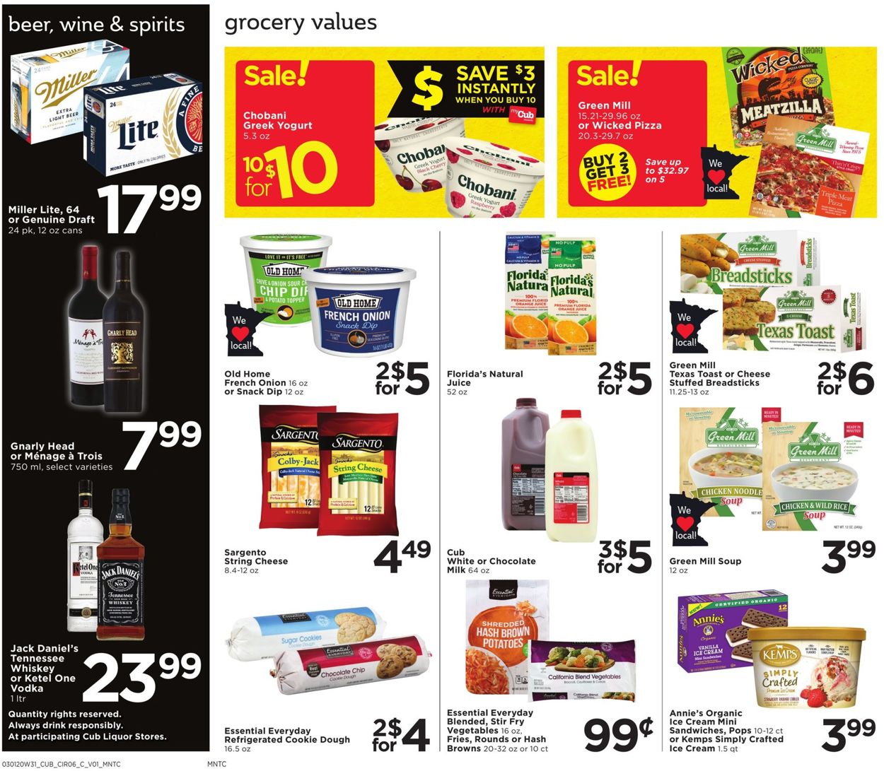 Catalogue Cub Foods from 03/01/2020